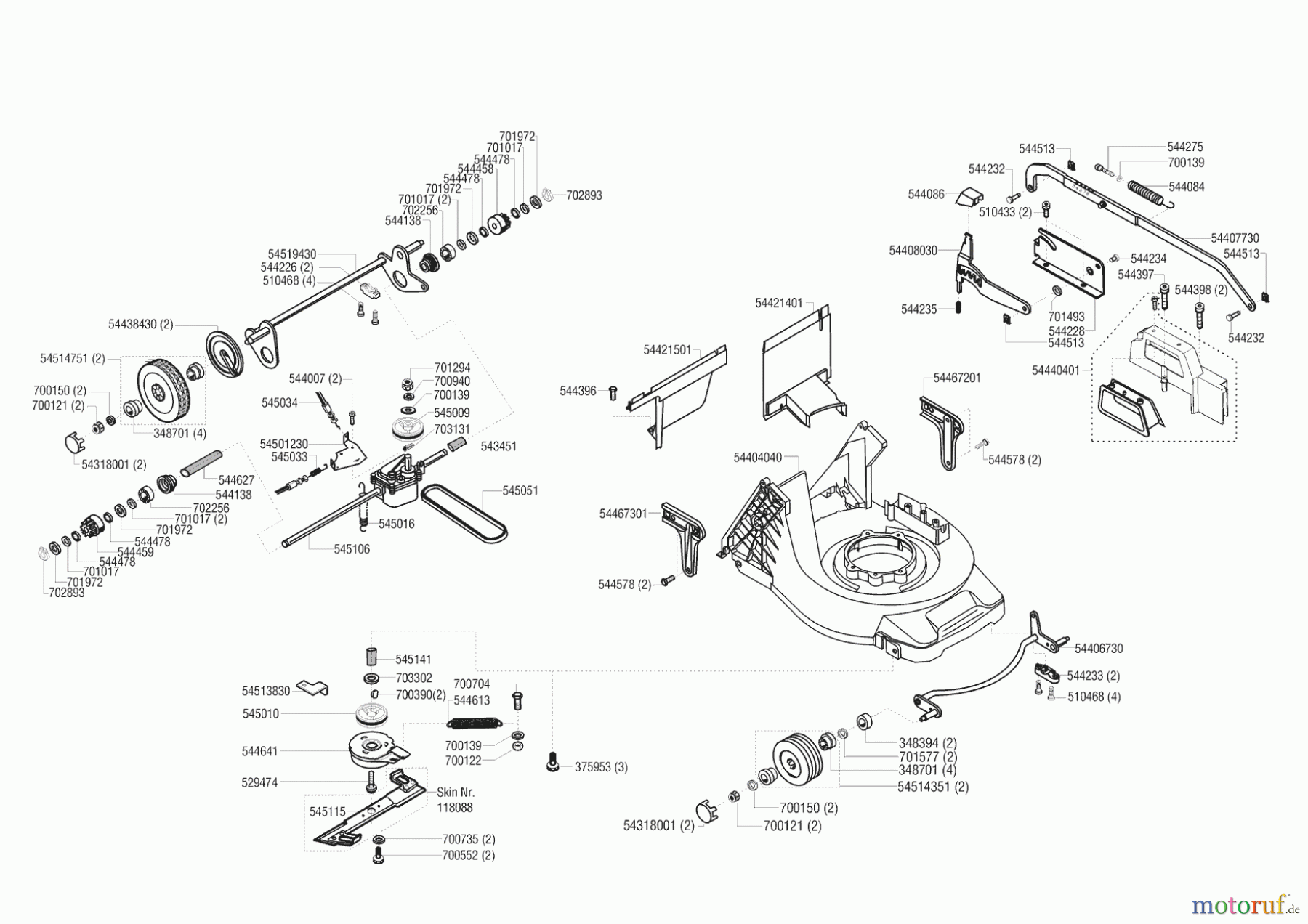 AL-KO Gartentechnik Benzinrasenmäher Premium 60 ASBH vor 10/2000 Seite 1
