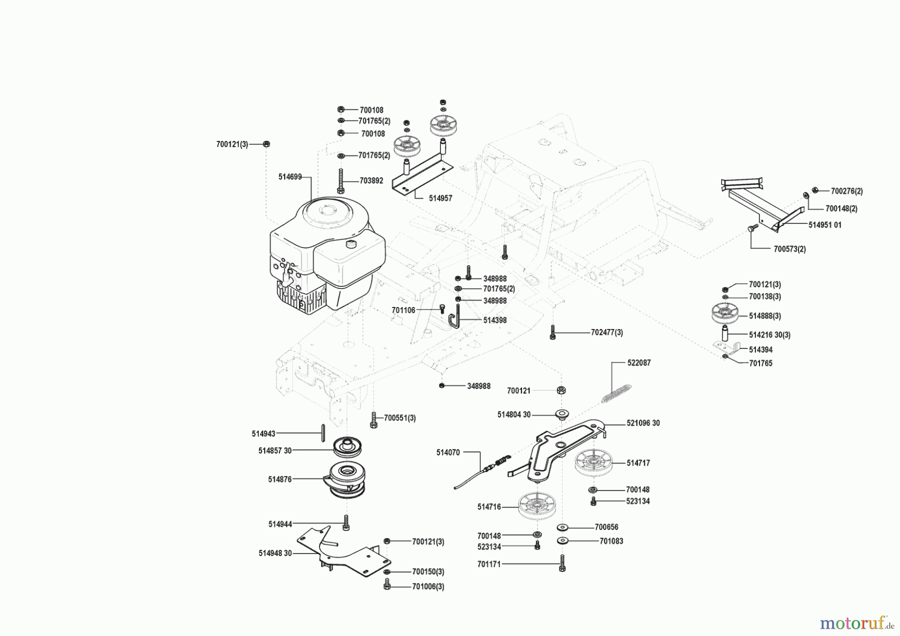 AL-KO Gartentechnik Rasentraktor T 13-102 HVC 00/0 - 02/2000 Seite 4