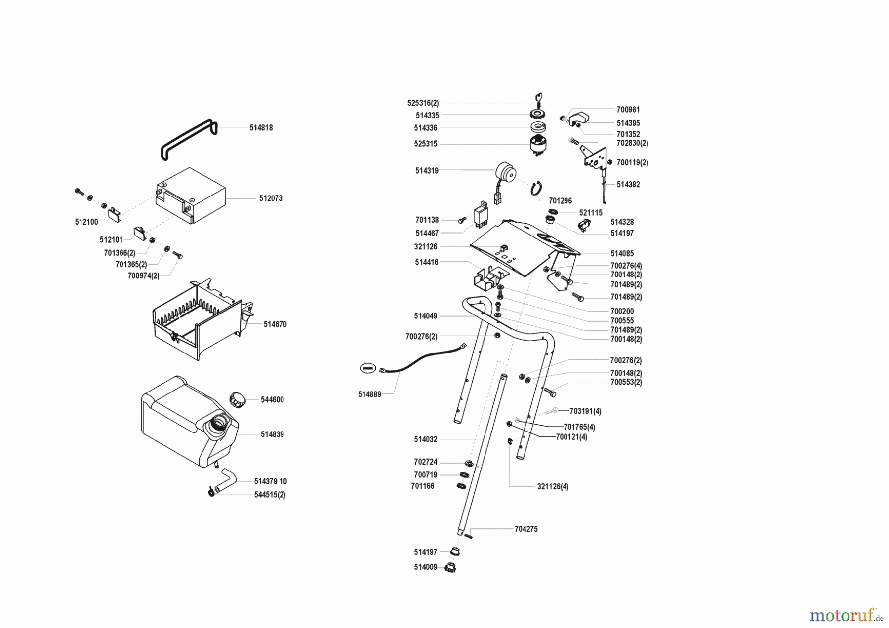 AL-KO Gartentechnik Rasentraktor T 13-102 HVC 00/0 - 02/2000 Seite 6