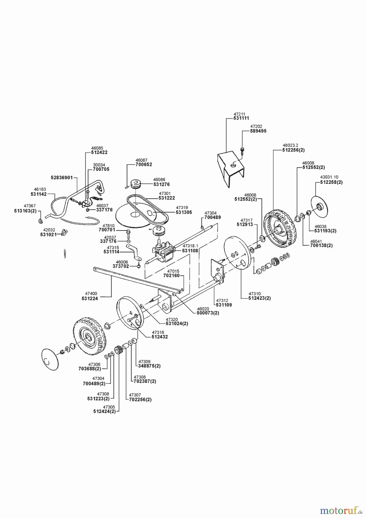  Sigma Gartentechnik Benzinrasenmäher NL 474 SB 00/0 - 12/1998 Seite 2
