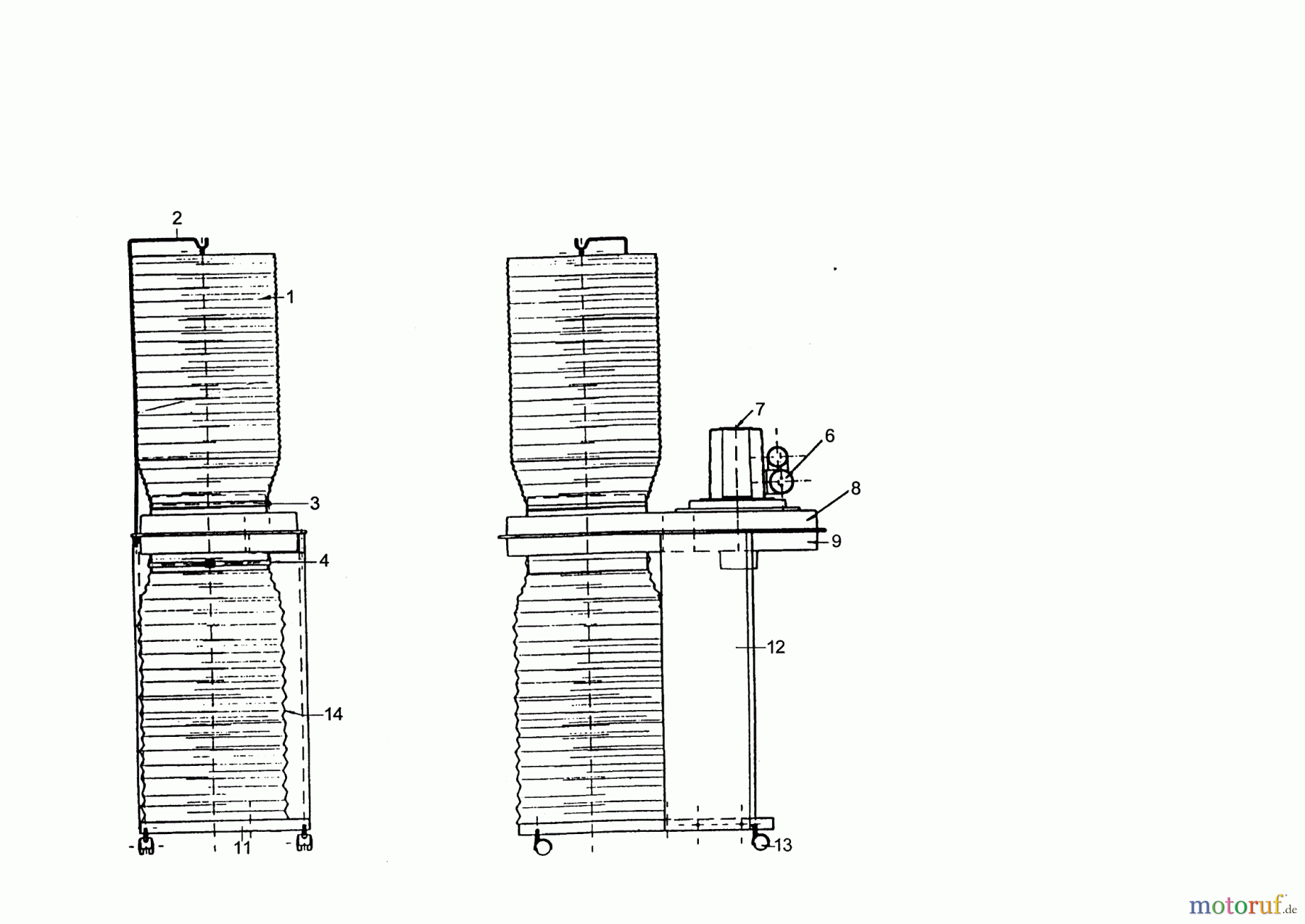 AL-KO Heimwerkertechnik Absauganlagen PRO SA 1501 00/0 Seite 1