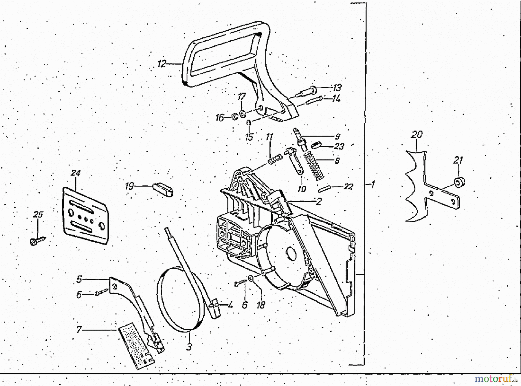  Solo by AL-KO Gartentechnik Kettensägen 603 ET 111989 Druck 9 670 705 01/1989 [SN: ET 111989 Druck 9 670 705] - 02/1991 [SN: ET 121991 Druck 9 670 706] Seite 3