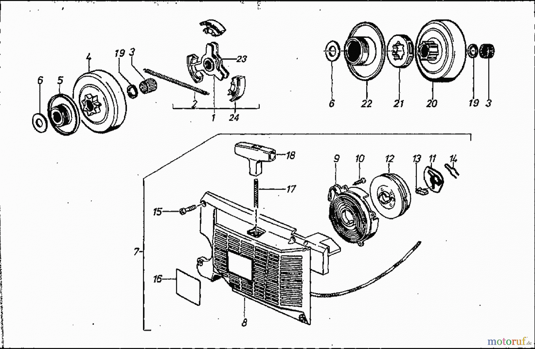  Solo by AL-KO Gartentechnik Kettensägen 603 ET 111989 Druck 9 670 705 01/1989 [SN: ET 111989 Druck 9 670 705] - 02/1991 [SN: ET 121991 Druck 9 670 706] Seite 4