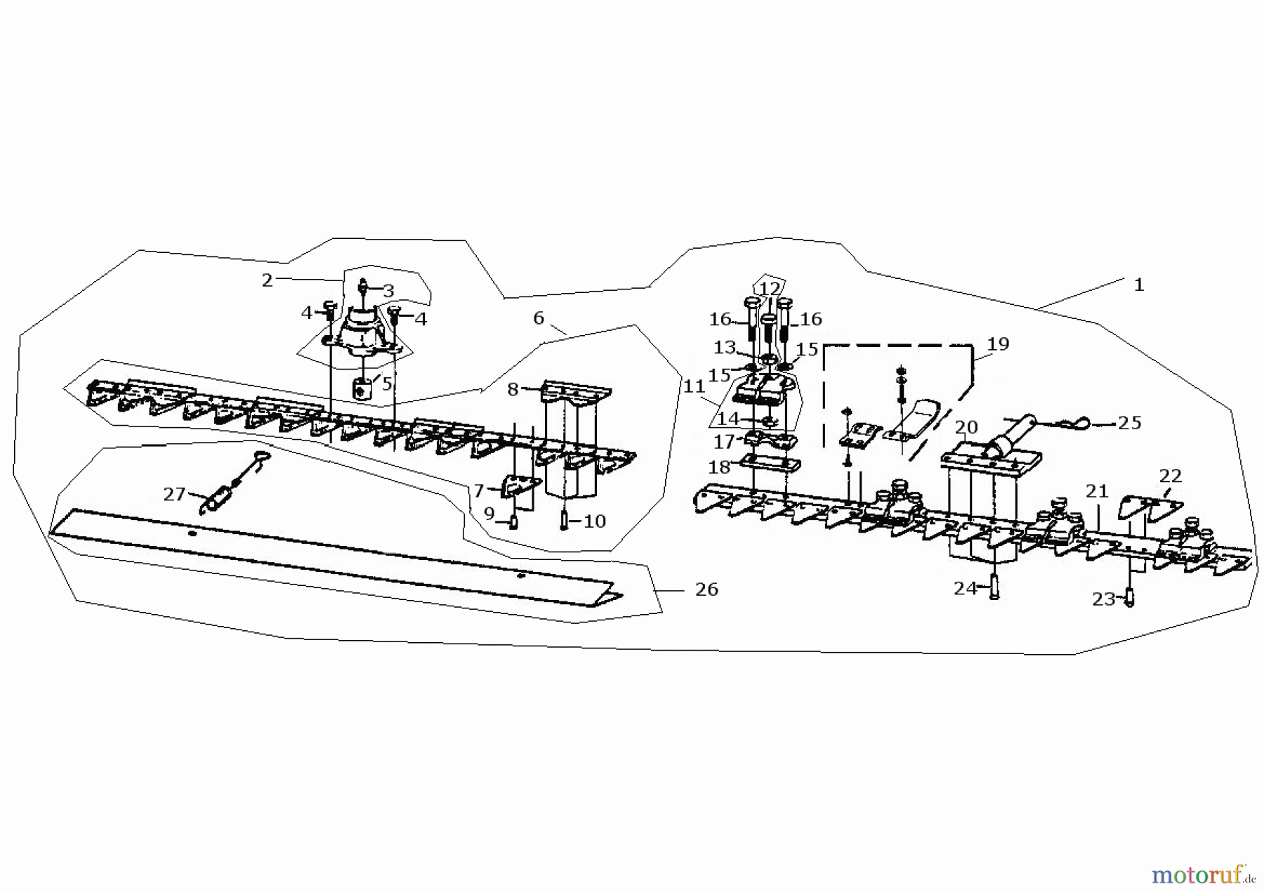  Solo by AL-KO Gartentechnik Balkenmäher 522 M ET 071991 Druck 522 07/1991 [SN: ET 071991 Druck 522] Seite 2