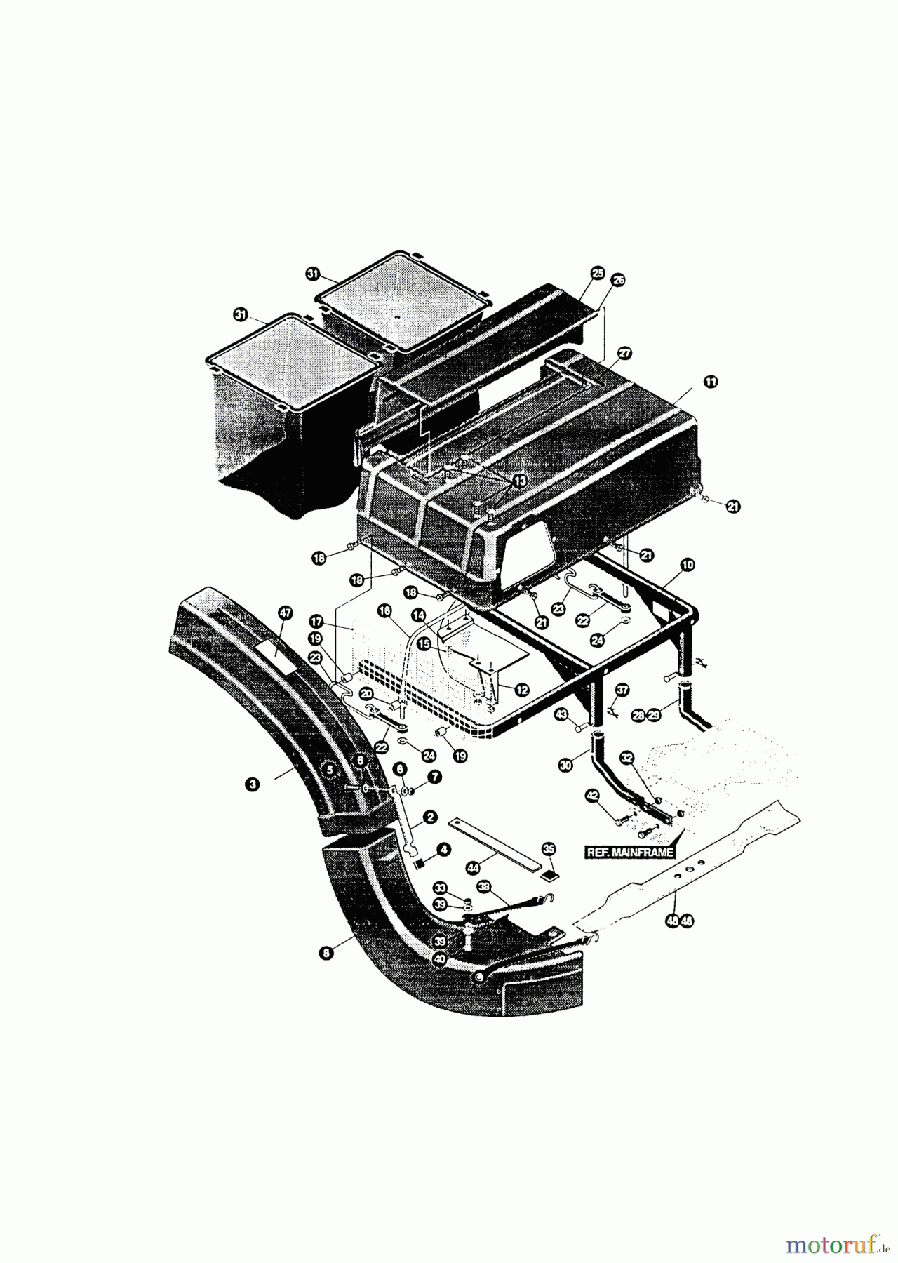 AL-KO Gartentechnik Zubehör Gartentechnik Grasfangbox Seite 1