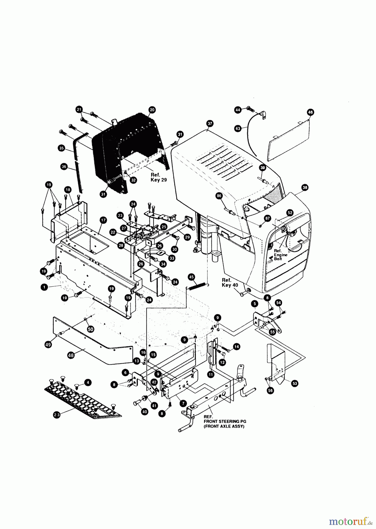 AL-KO Gartentechnik Rasentraktor T 12/80 SD 01/1995 - 01/1996 Seite 2