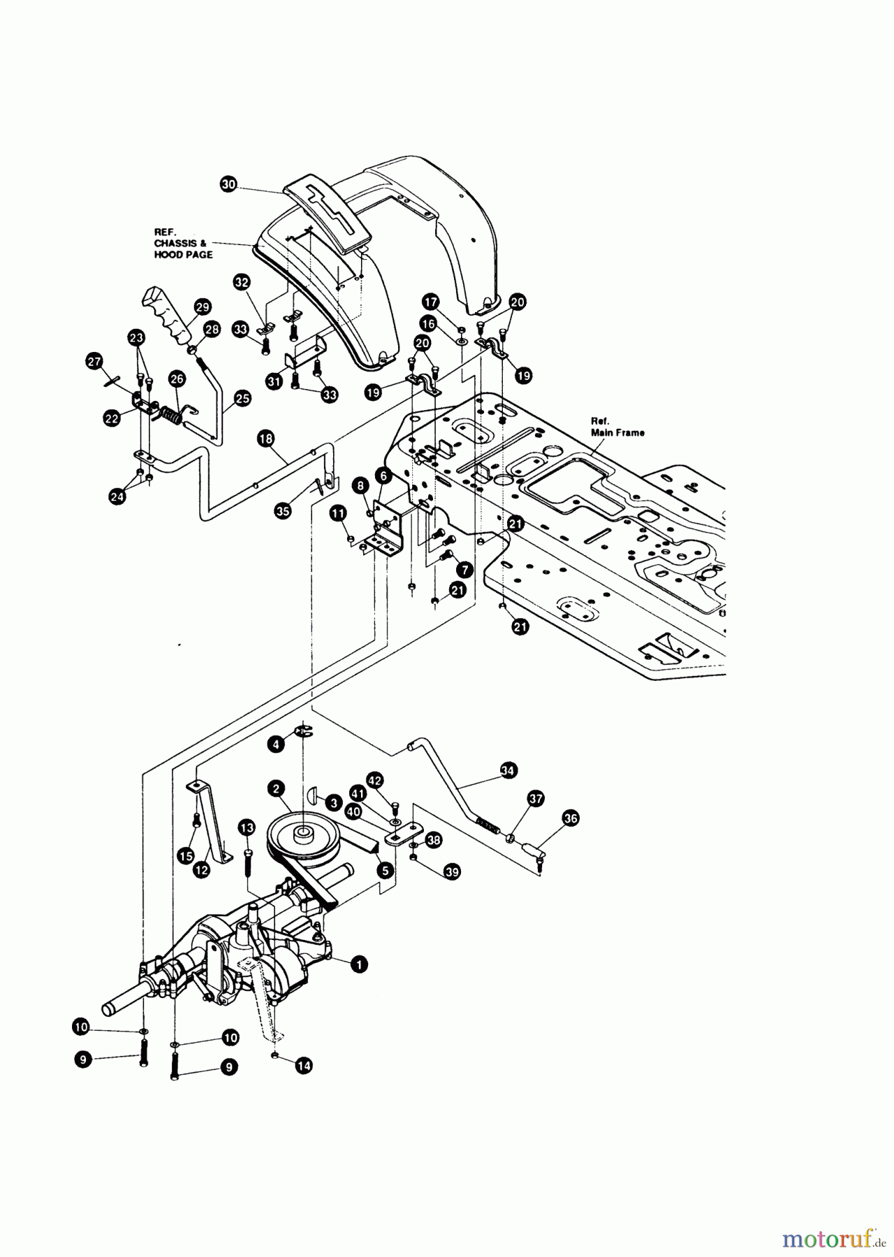 AL-KO Gartentechnik Rasentraktor T 12/80 SD 01/1995 - 01/1996 Seite 6