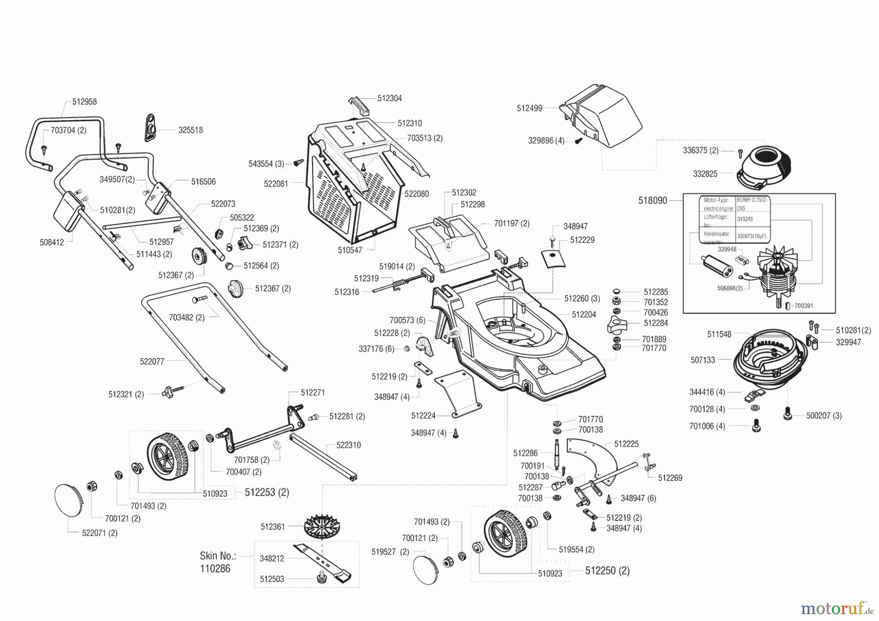 AL-KO Gartentechnik Elektrorasenmäher Sunline 43 EH 03/1995 Seite 1