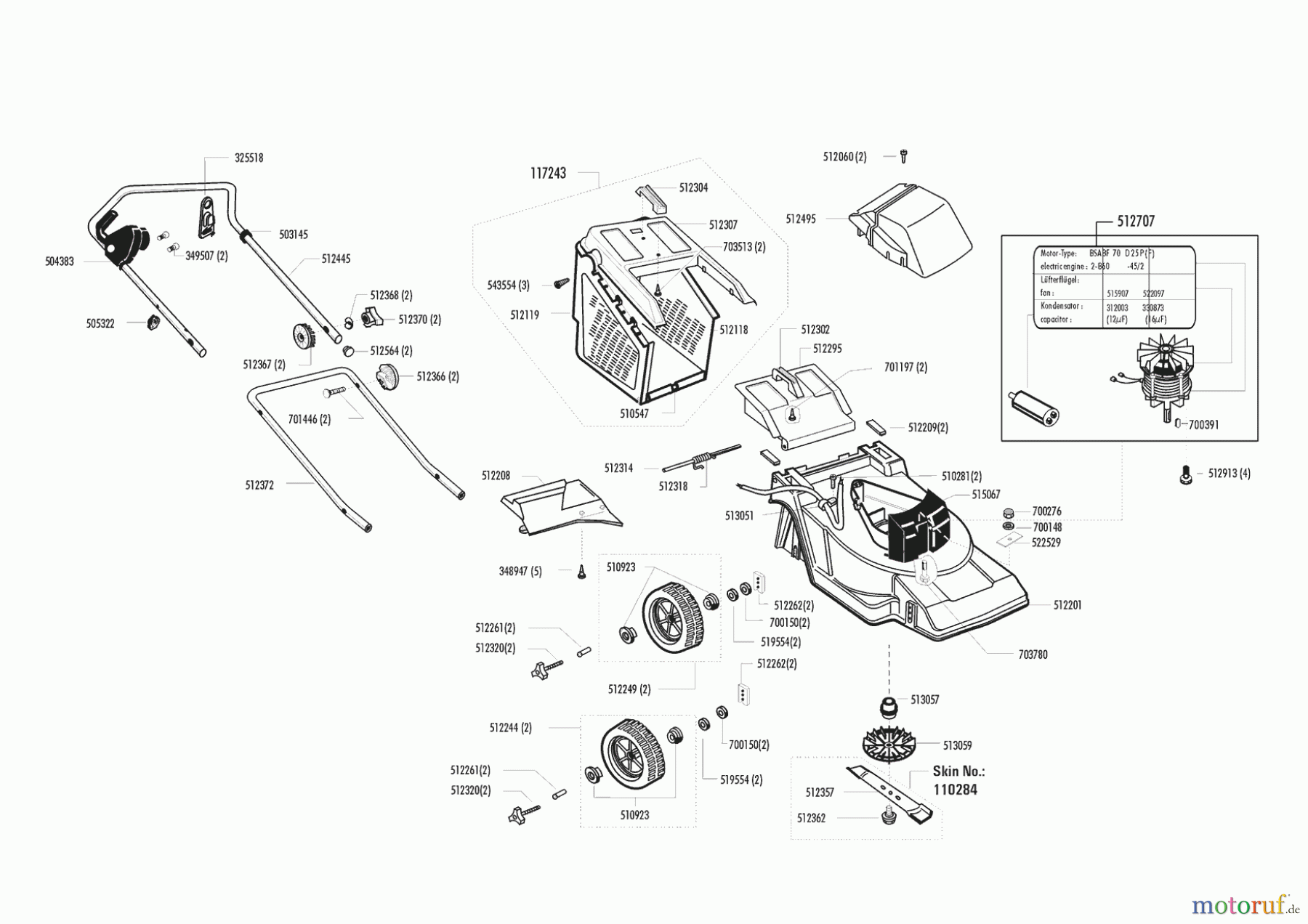 AL-KO Gartentechnik Elektrorasenmäher Sunline 340 E Seite 1