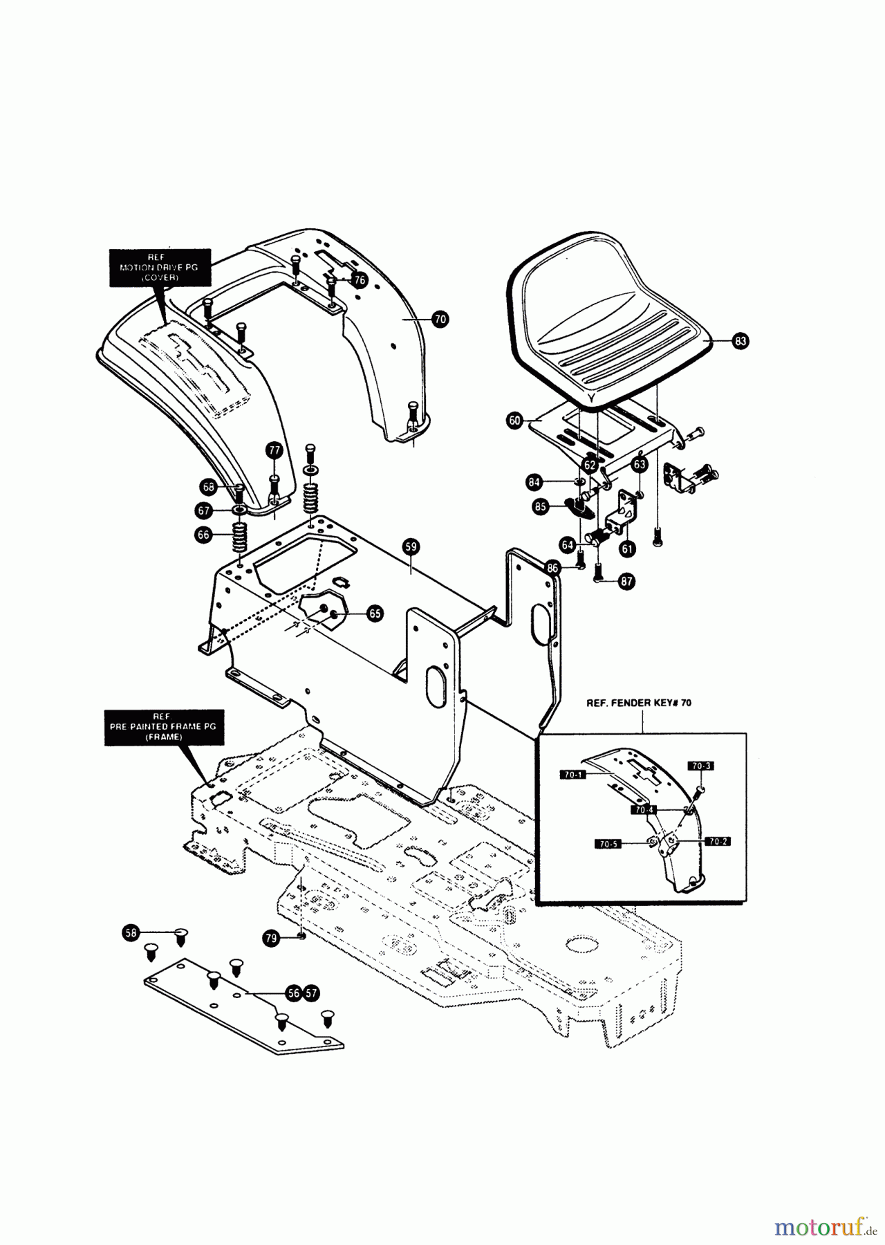 AL-KO Gartentechnik Rasentraktor T 13/102 SD ab 01/1996 Seite 3