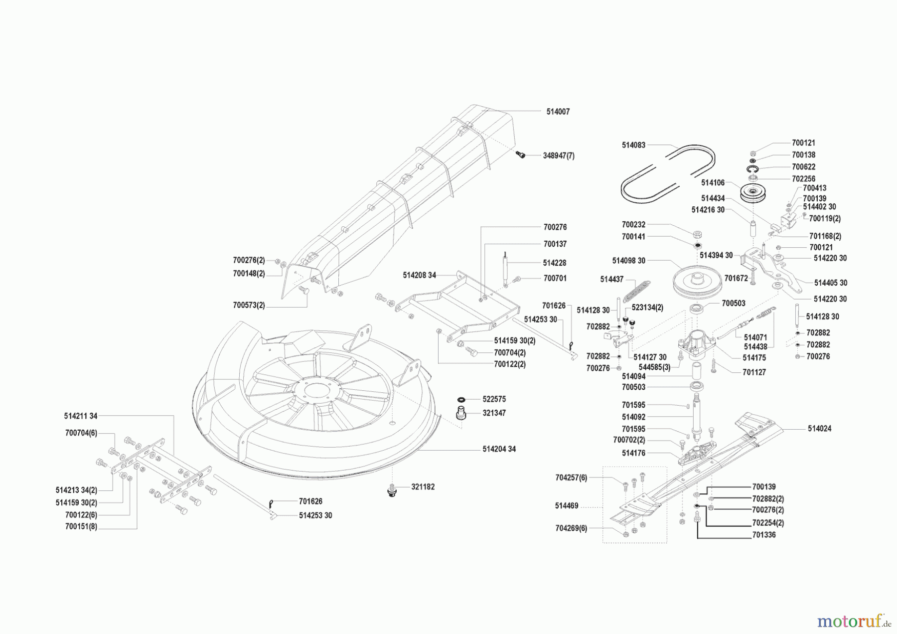 Concord Gartentechnik Rasentraktor T13-85 HD 04/1998 - 06/1998 Seite 5
