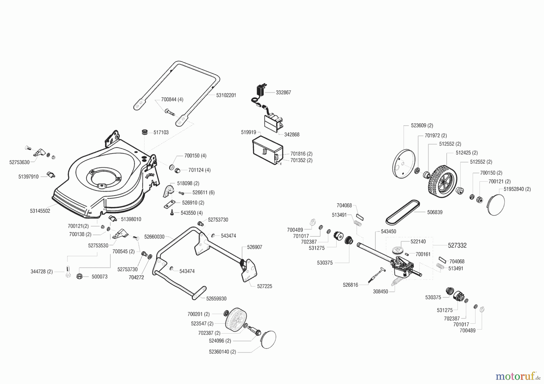 AL-KO Gartentechnik Benzinrasenmäher LM 47 TXE Seite 2