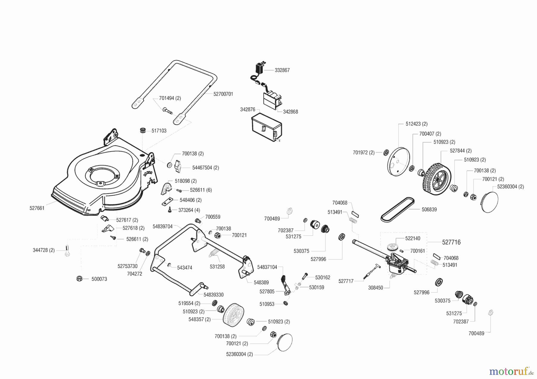 AL-KO Gartentechnik Benzinrasenmäher Comfort 47 BRE Seite 2