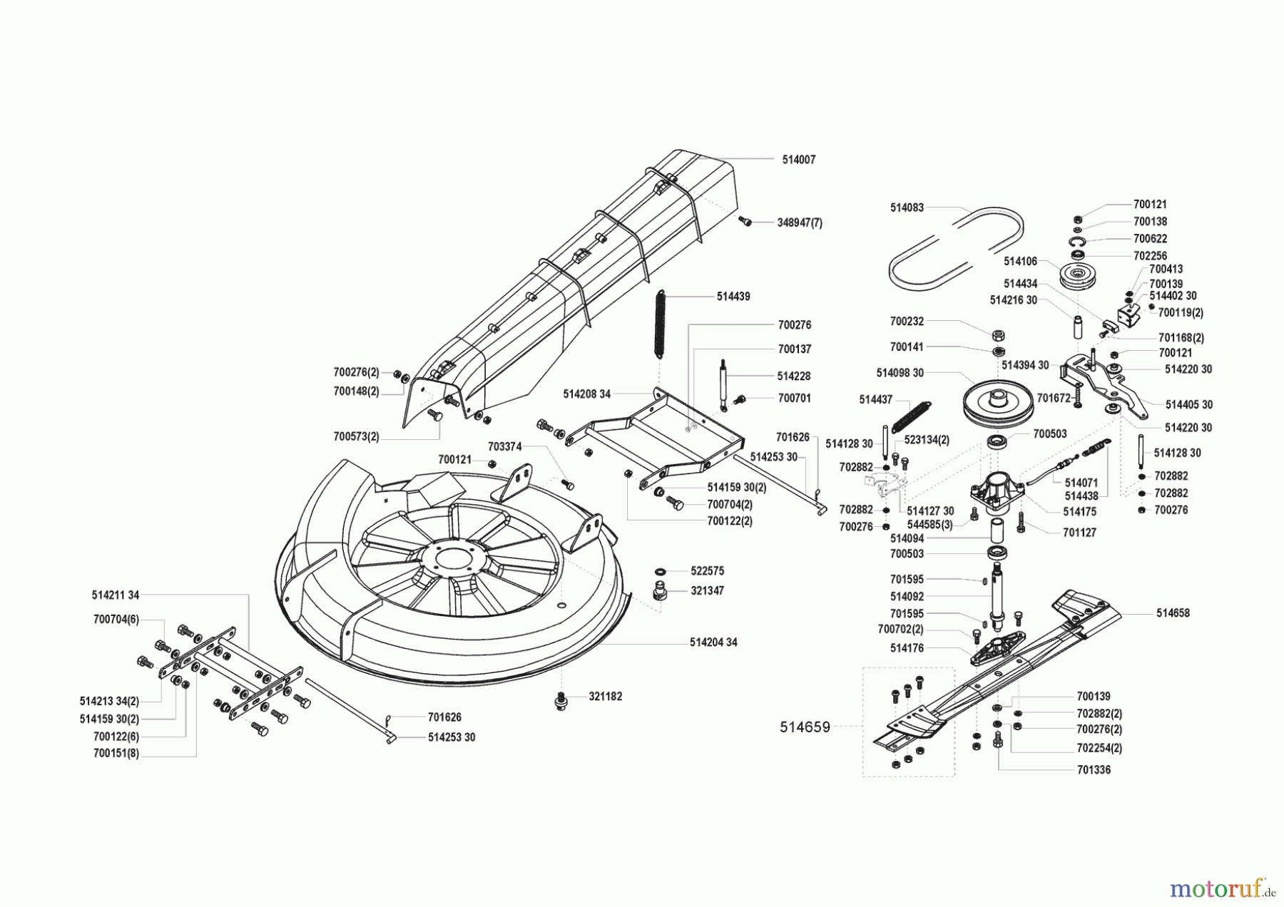 Concord Gartentechnik Rasentraktor T13-85 HD-H 03/1999 - 06/1999 Seite 5