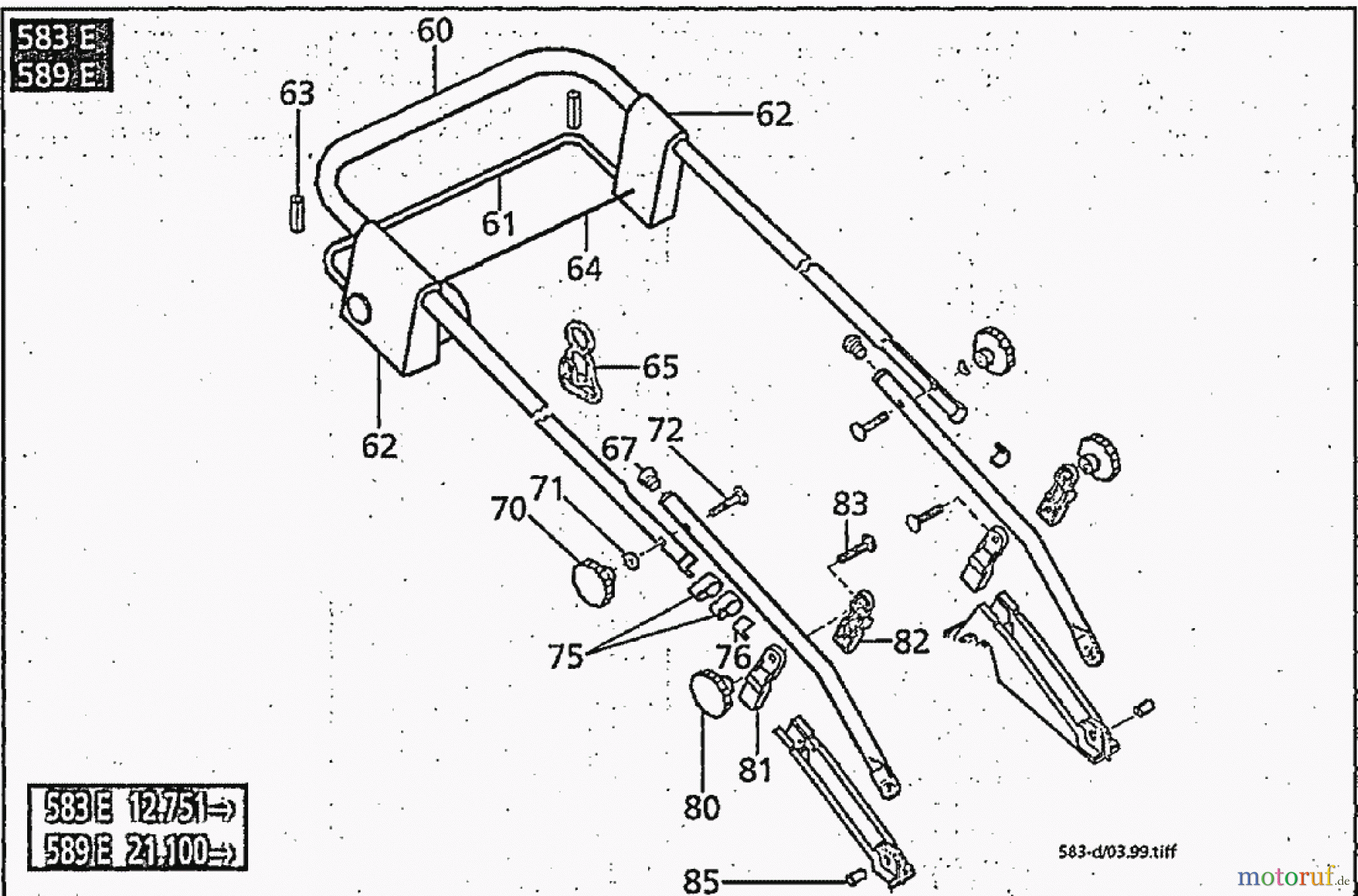  Solo by AL-KO Gartentechnik Elektrorasenmäher Primo 583 ET 041999  Druck 9 583 707 ab 04/1999 [SN: ET 041999  Druck 9 583 707] Seite 4