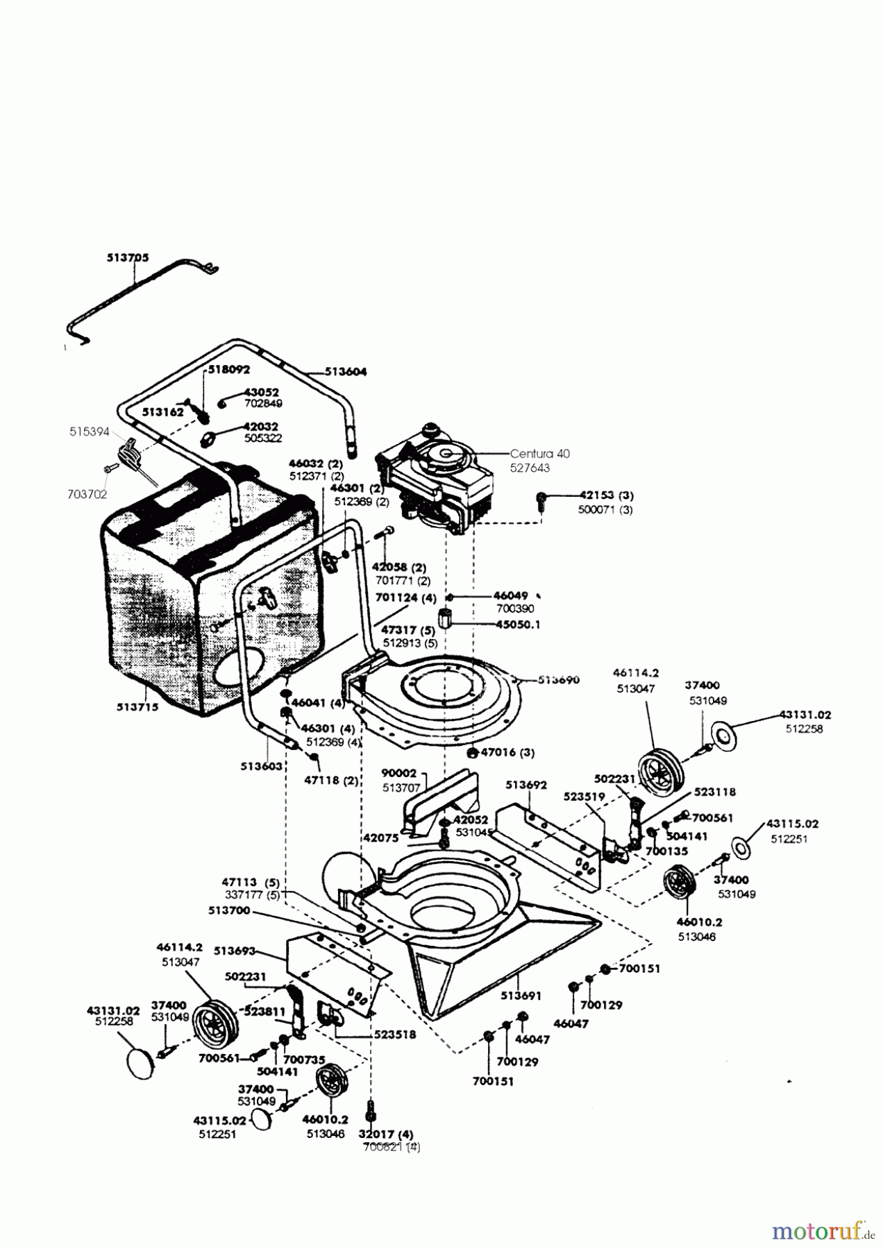 AL-KO Gartentechnik Laubsauger Hurricane 750 B 07/1999 - 09/1999 Seite 1