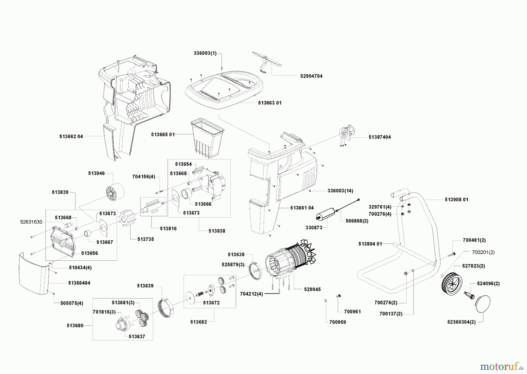 AL-KO Gartentechnik Leisehäcksler Silent Power 3500 12/1999 - 04/2001 Seite 1