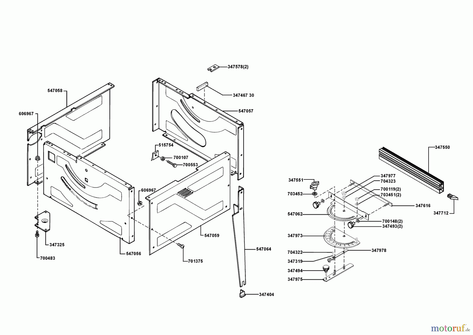 AL-KO Heimwerkertechnik Präzisionskreissägen Basic 400 V ab 01/2000 Seite 1