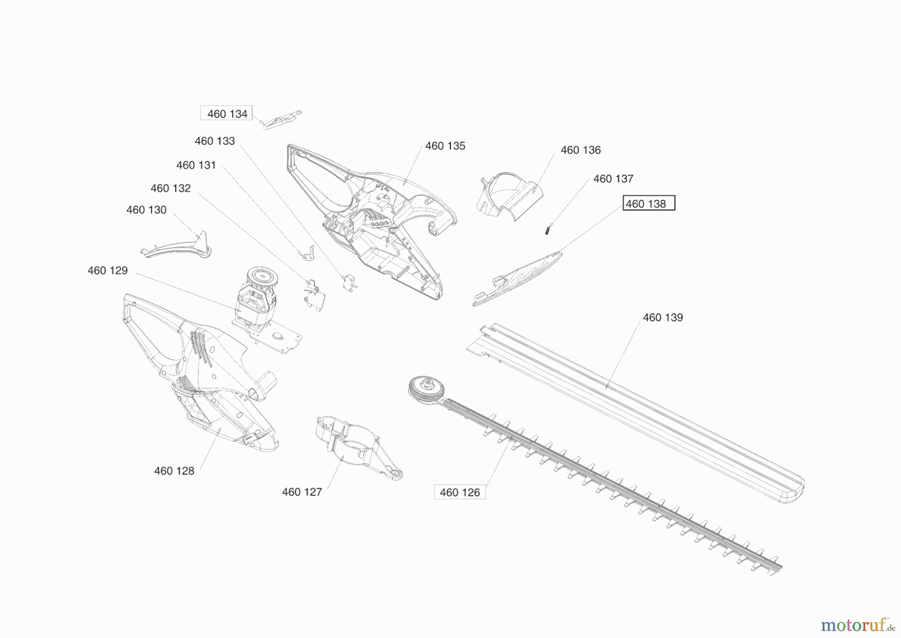 AL-KO Gartentechnik Heckenscheren HE 700 Laser (UK) Seite 1