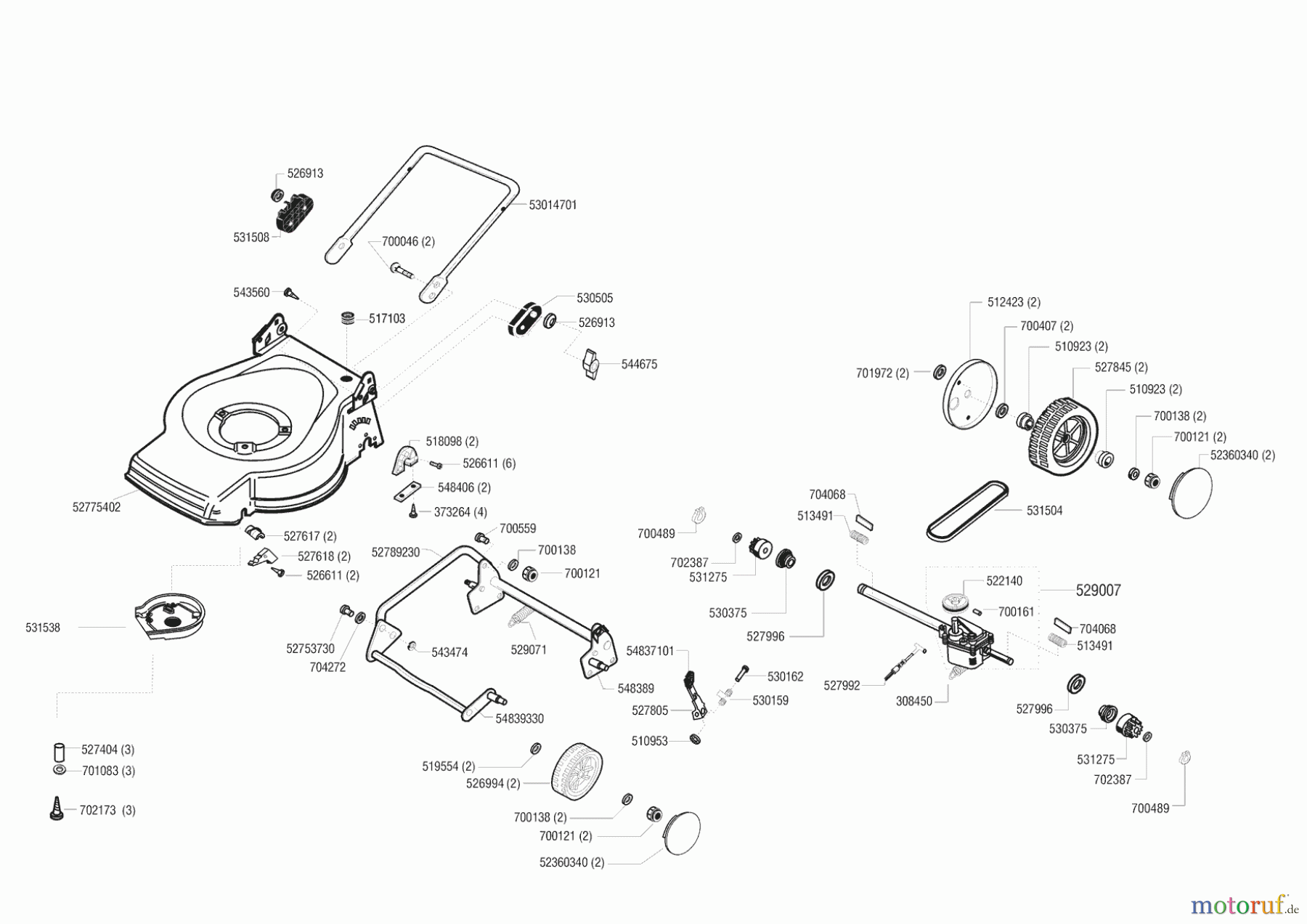  AL-KO Gartentechnik Elektrorasenmäher Sterk. 47 TE 01/2000 - 02/2000 Seite 2