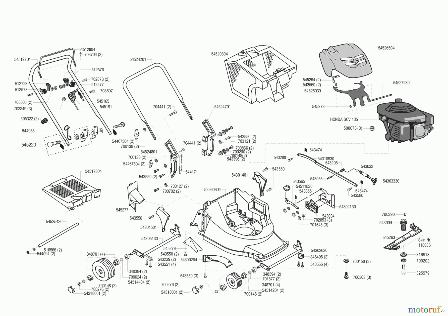 AL-KO Gartentechnik Benzinrasenmäher Premium Bio 42 B 01/2000 - 09/2000 Seite 1