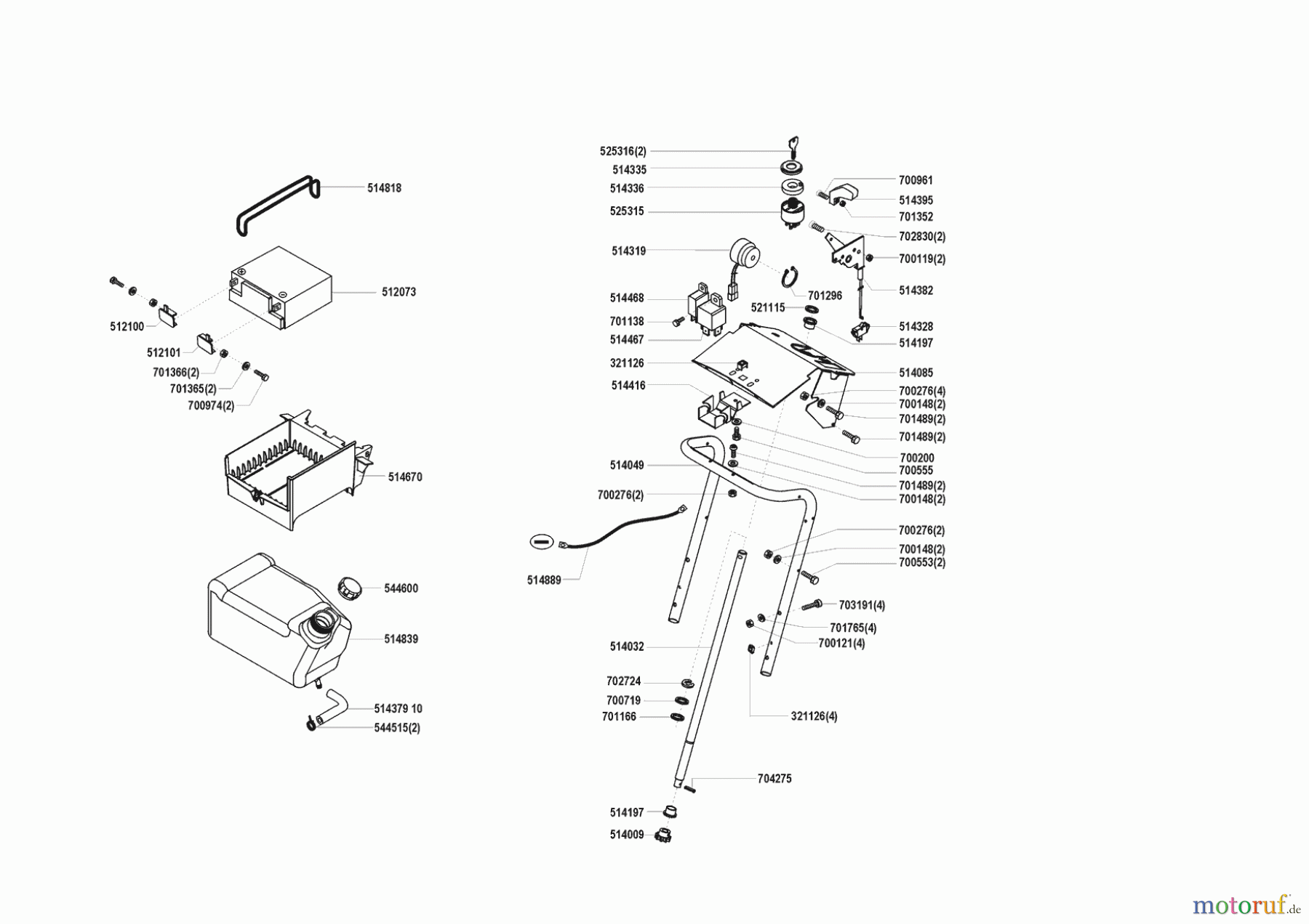  AL-KO Gartentechnik Rasentraktor T-800 03/2000 - 09/2000 Seite 6
