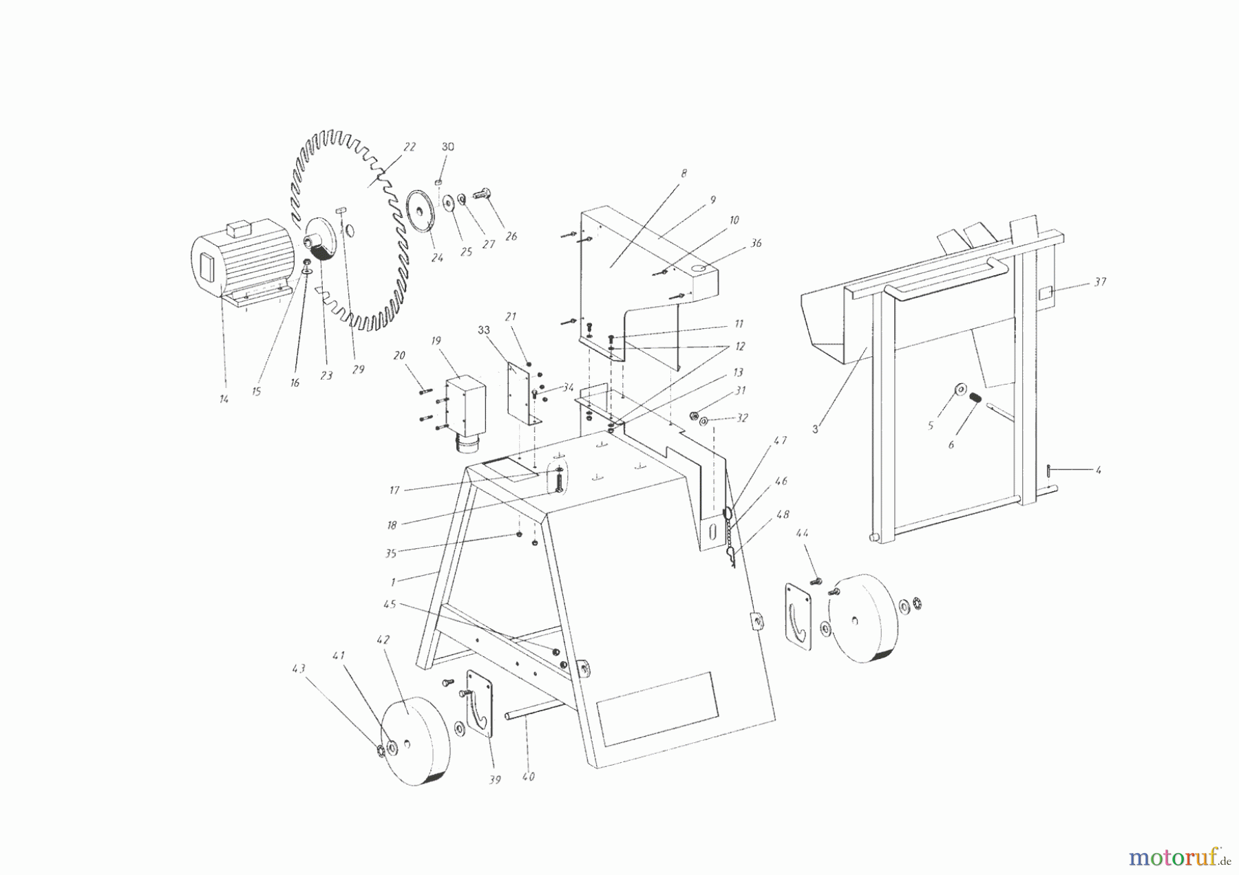 AL-KO Heimwerkertechnik Wippkreissägen W 700 Seite 1