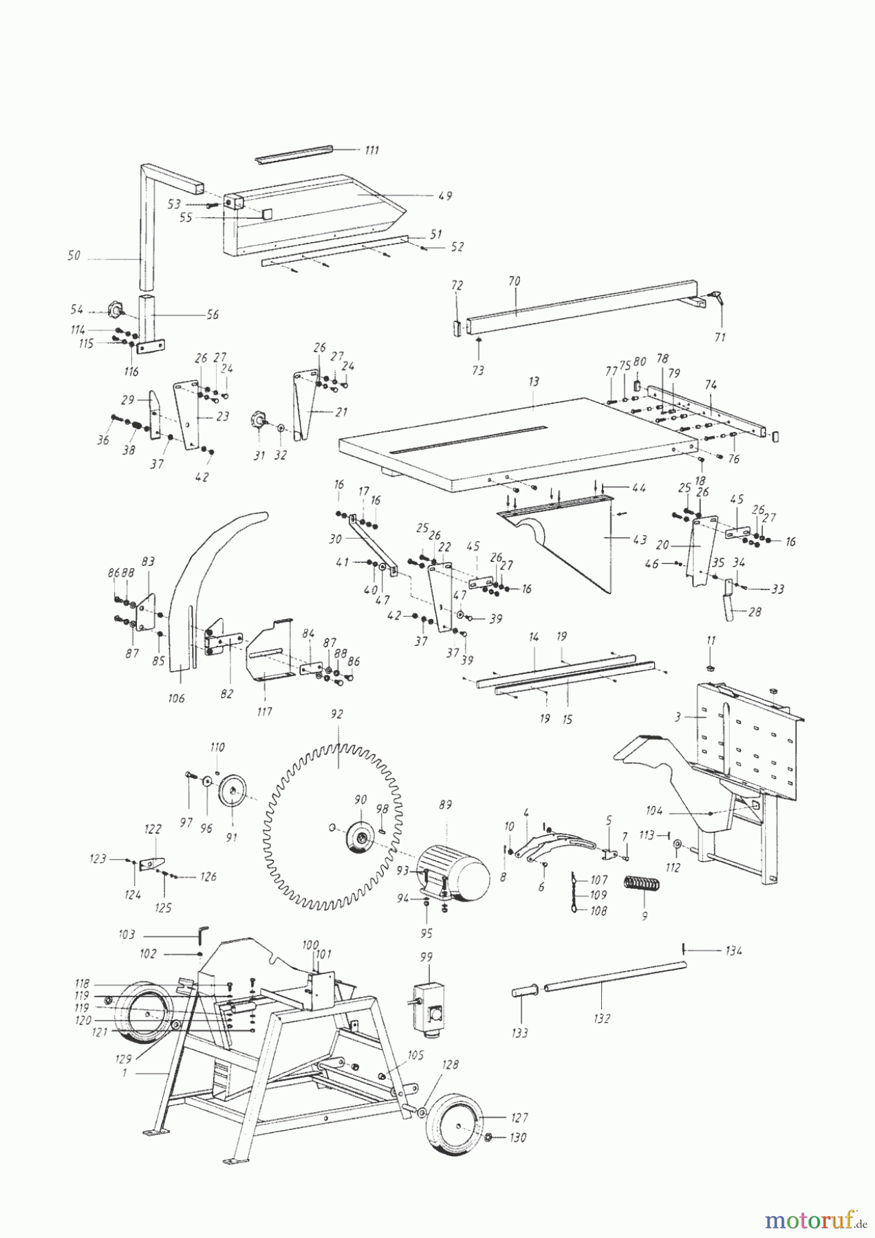 AL-KO Heimwerkertechnik Wippkreissägen WT 700 Seite 1