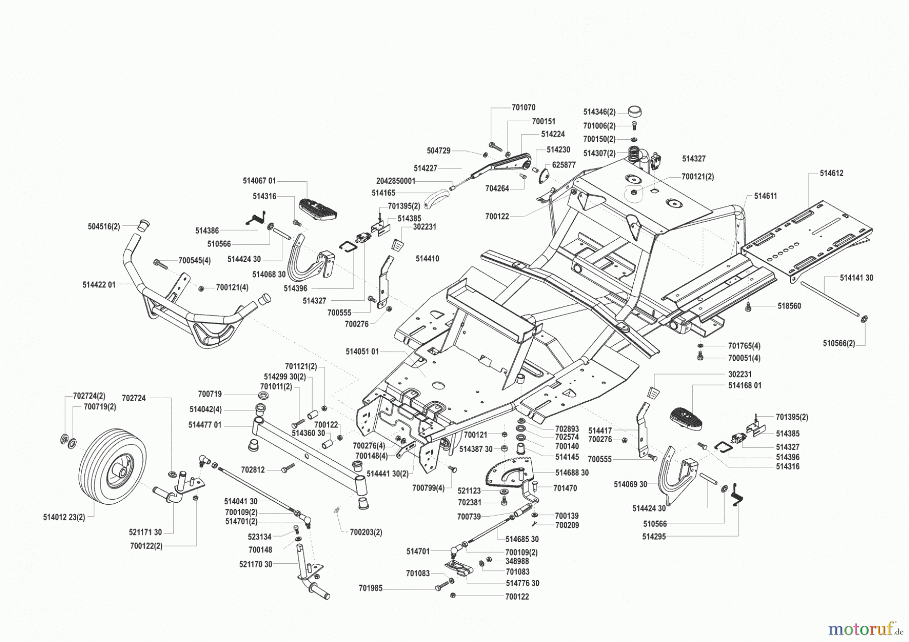 AL-KO Gartentechnik Rasentraktor T-800 09/2000 - 10/2000 Seite 2
