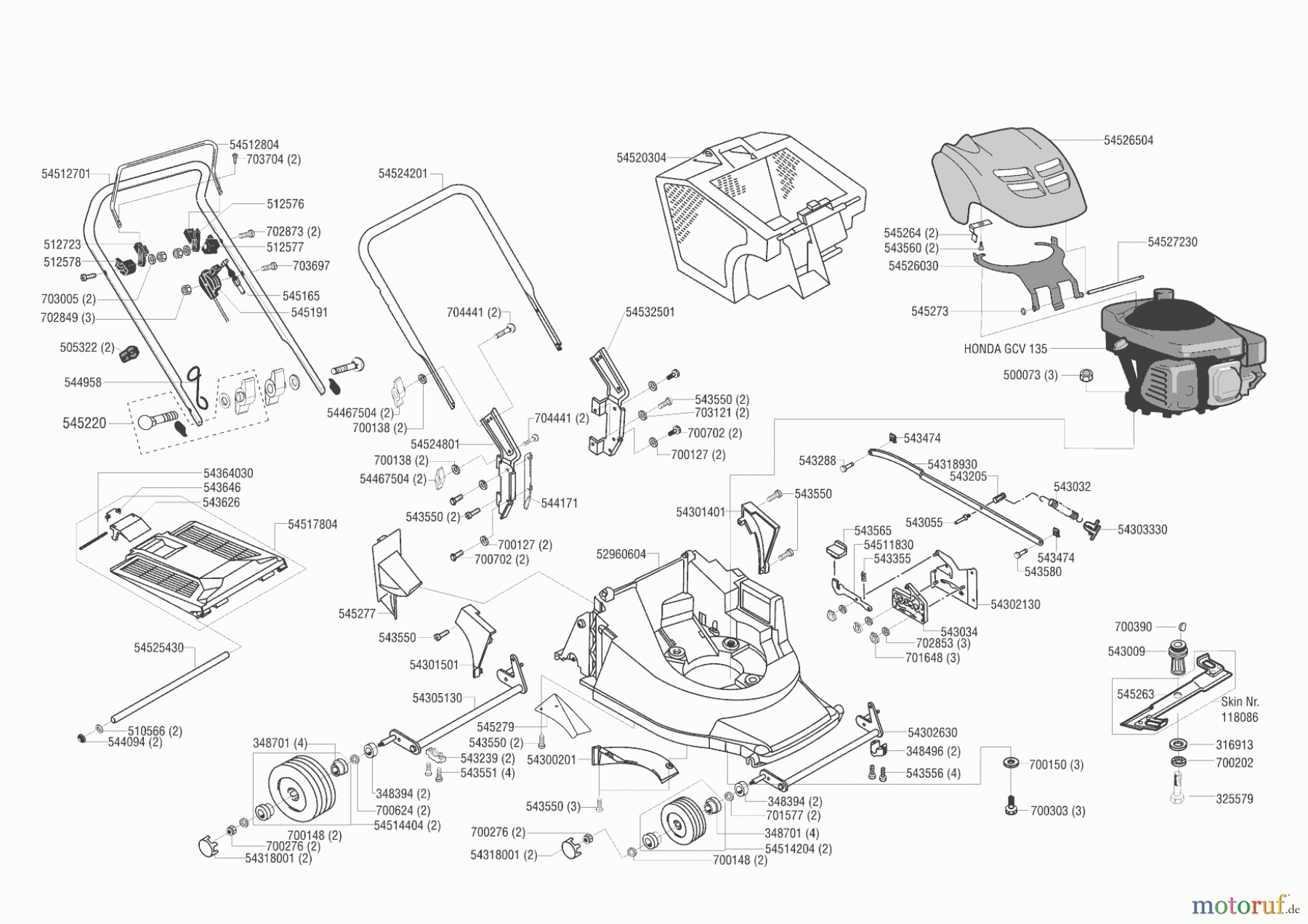 AL-KO Gartentechnik Benzinrasenmäher Premium Bio 42 B ab 09/2000 Seite 1
