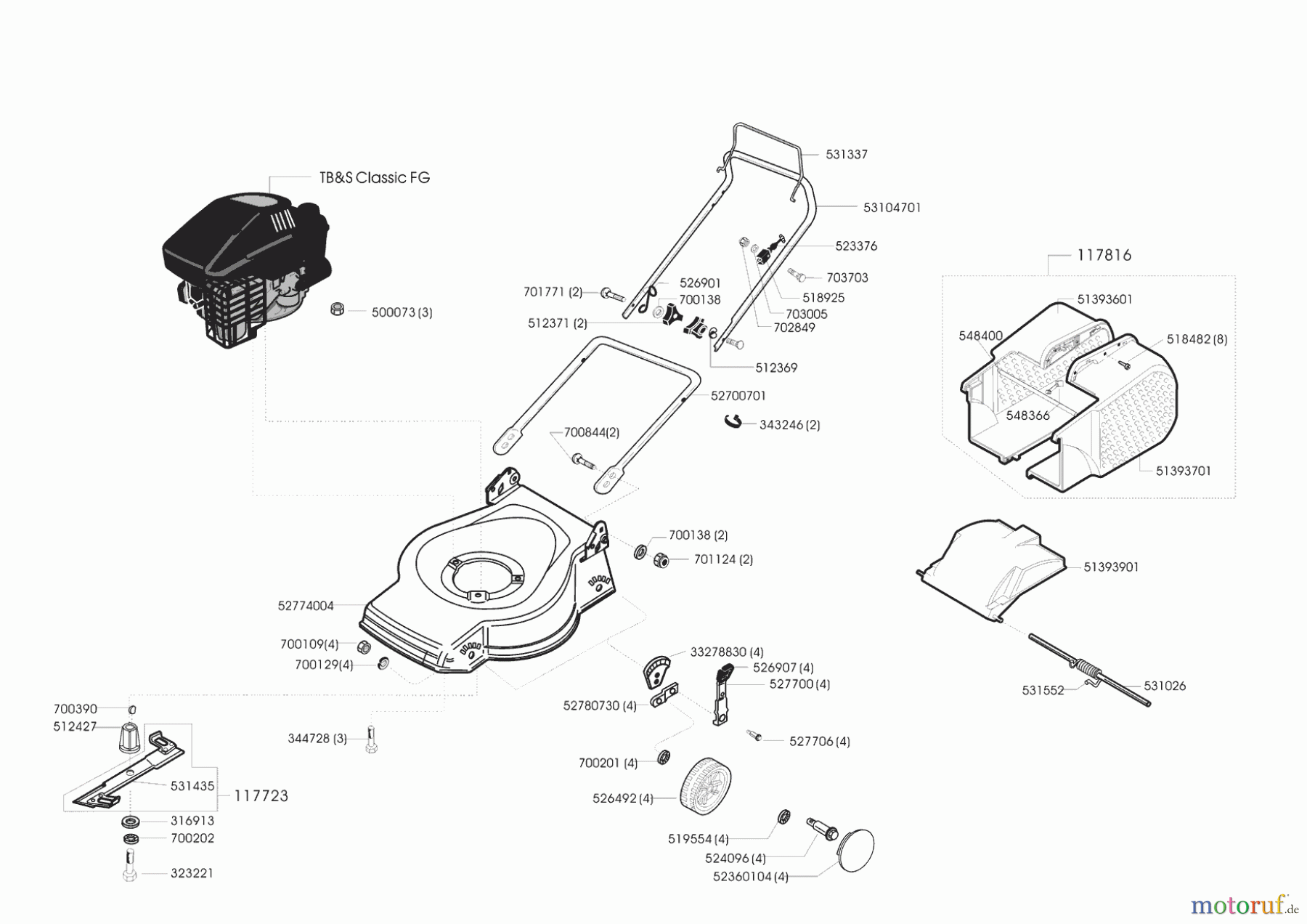  AL-KO Gartentechnik Benzinrasenmäher Comfort 42 B  01/2001 - 02/2001 Seite 1