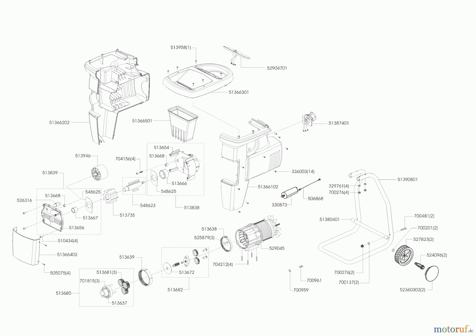  AL-KO Gartentechnik Leisehäcksler TOPPOWER 4000 ab 01/2001 Seite 1