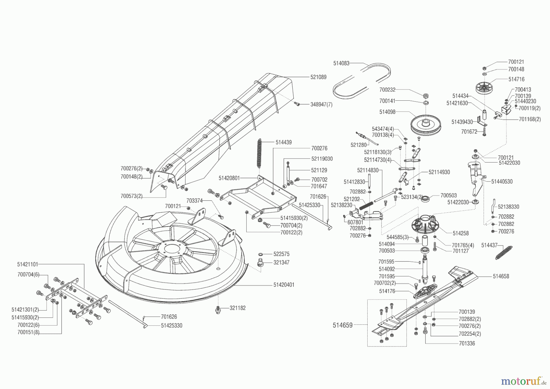 Solo by AL-KO Gartentechnik Rasentraktor 573 H 01/2001 Seite 5