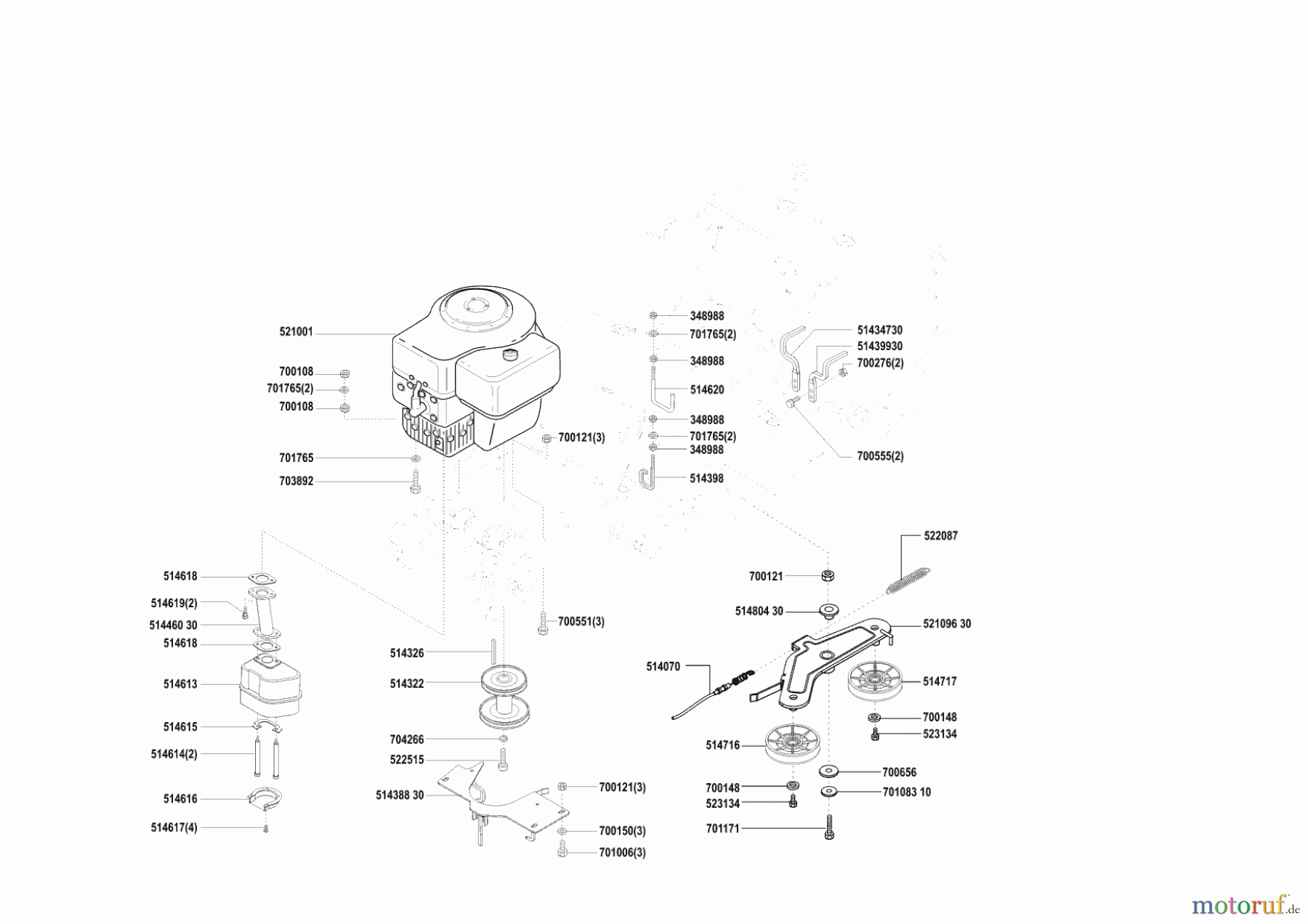 AL-KO Gartentechnik Rasentraktor T 10 ab 01/2001 Seite 4
