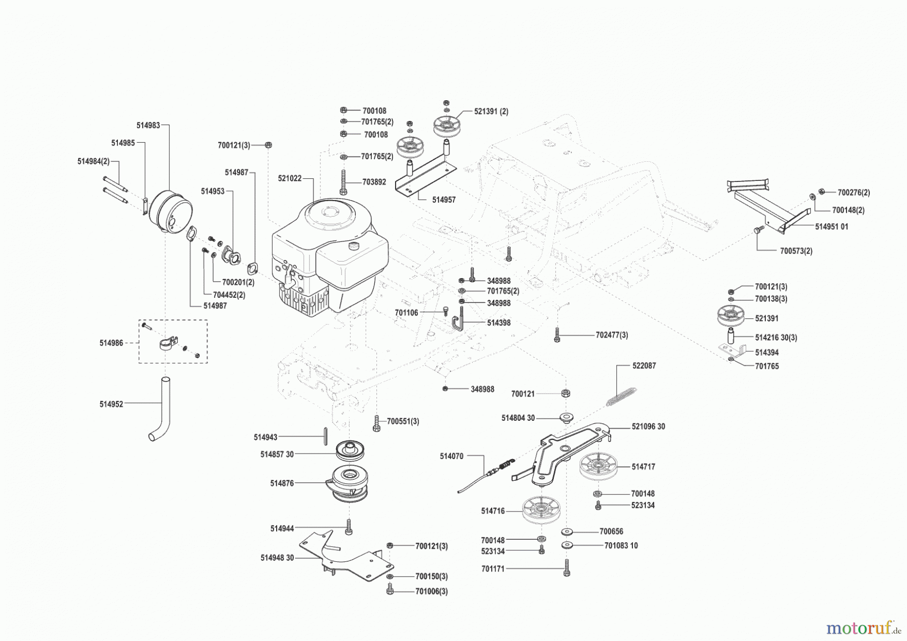  Concord Gartentechnik Rasentraktor T16-102 02/2001 - 08/2001 Seite 4