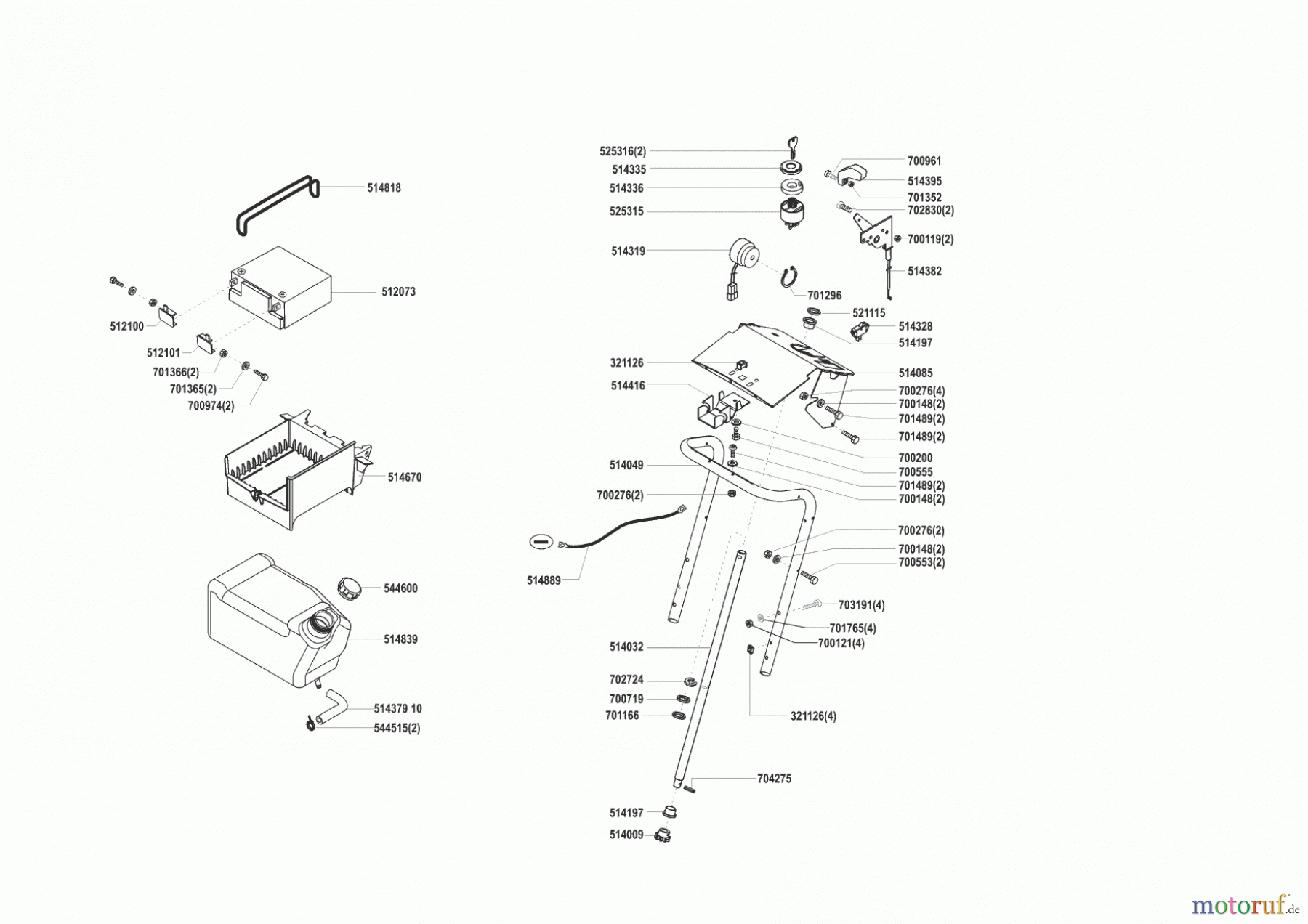 Concord Gartentechnik Rasentraktor T13-102 SP 02/2001 - 01/2002 Seite 6