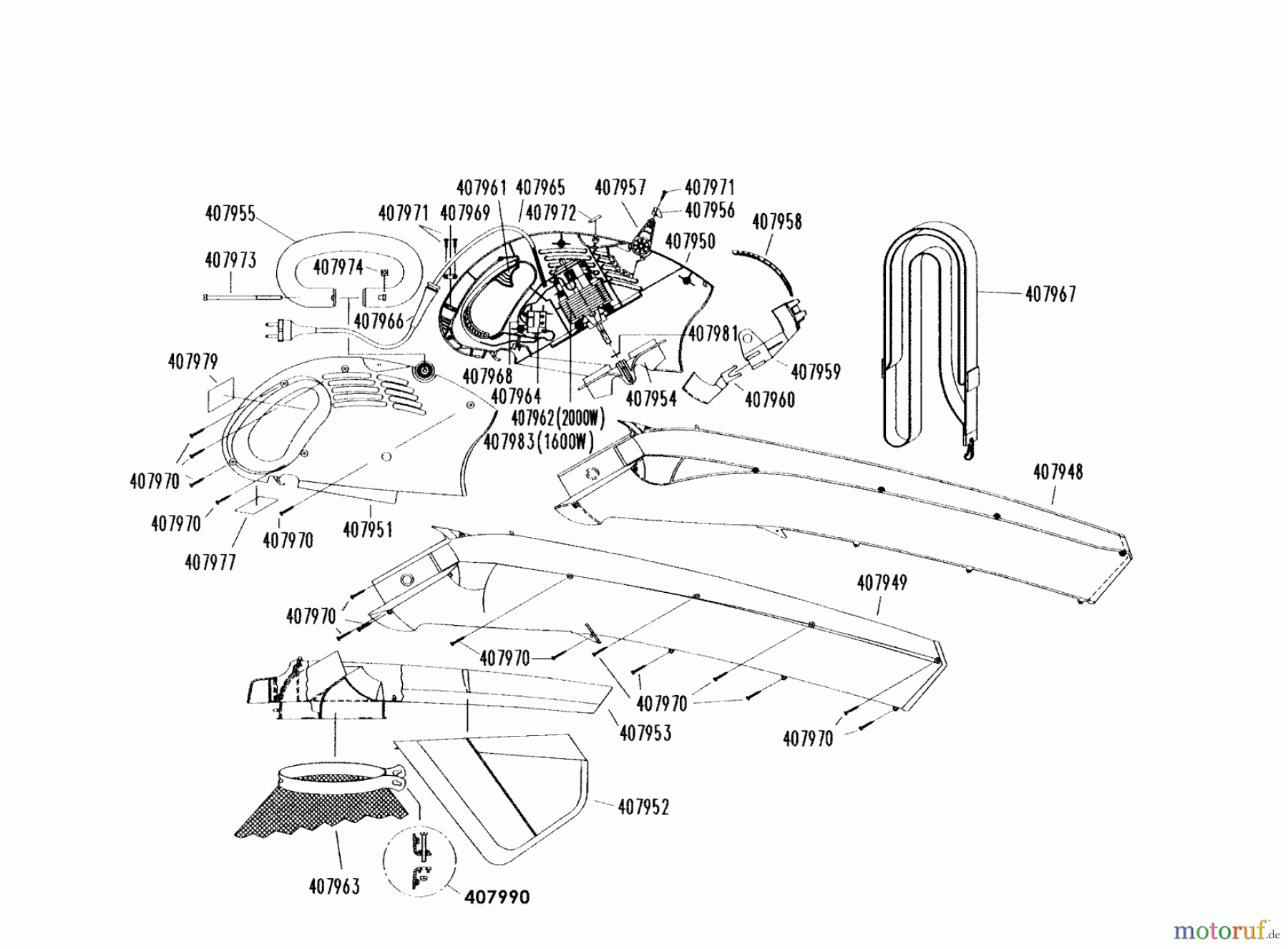 AL-KO Gartentechnik Laubsauger 1700 E (UK) Seite 1