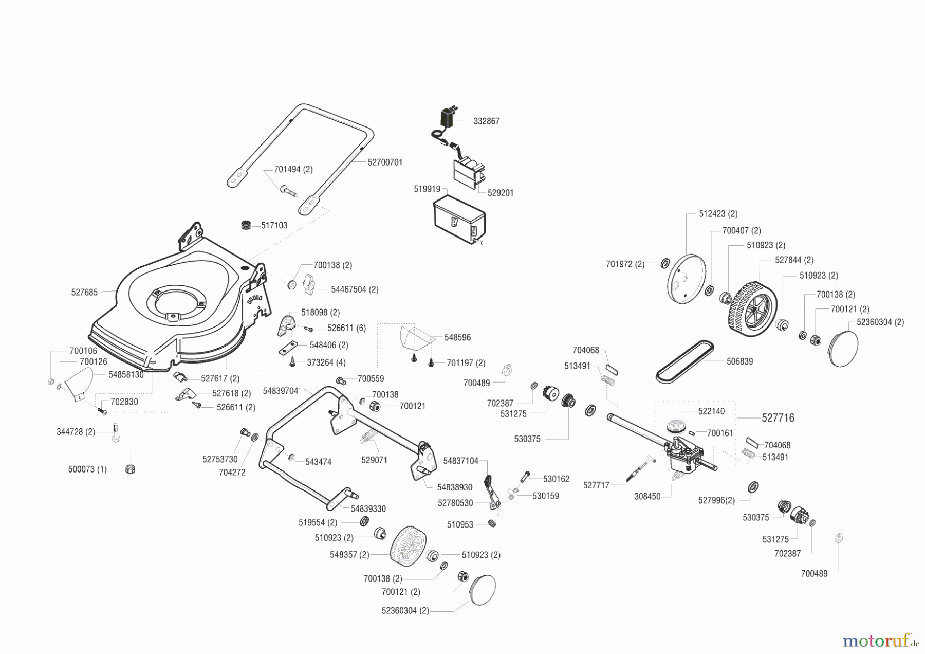 AL-KO Gartentechnik Benzinrasenmäher Comfort 47 BRE Seite 2