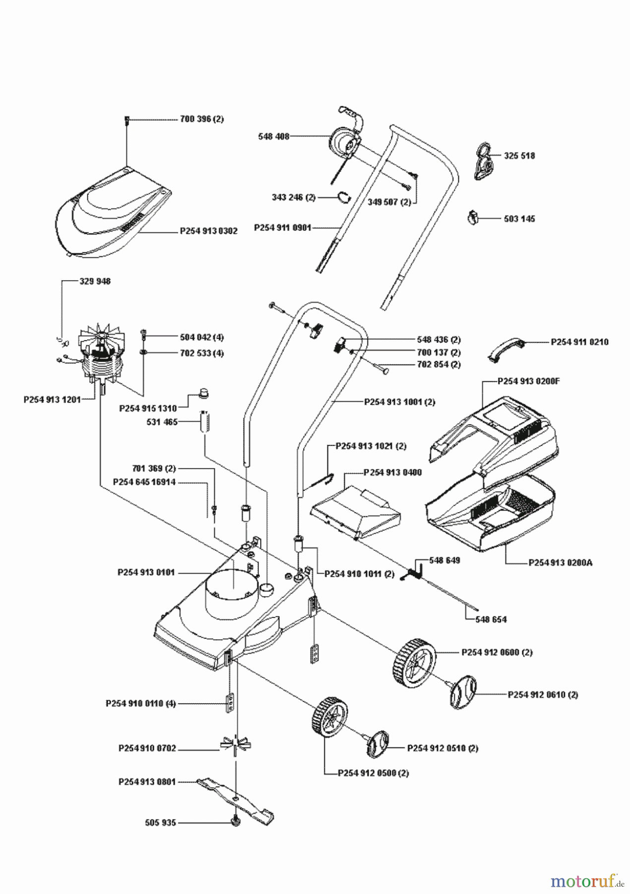  AL-KO Gartentechnik Elektrorasenmäher Economy 38 E  04/2001 Seite 1