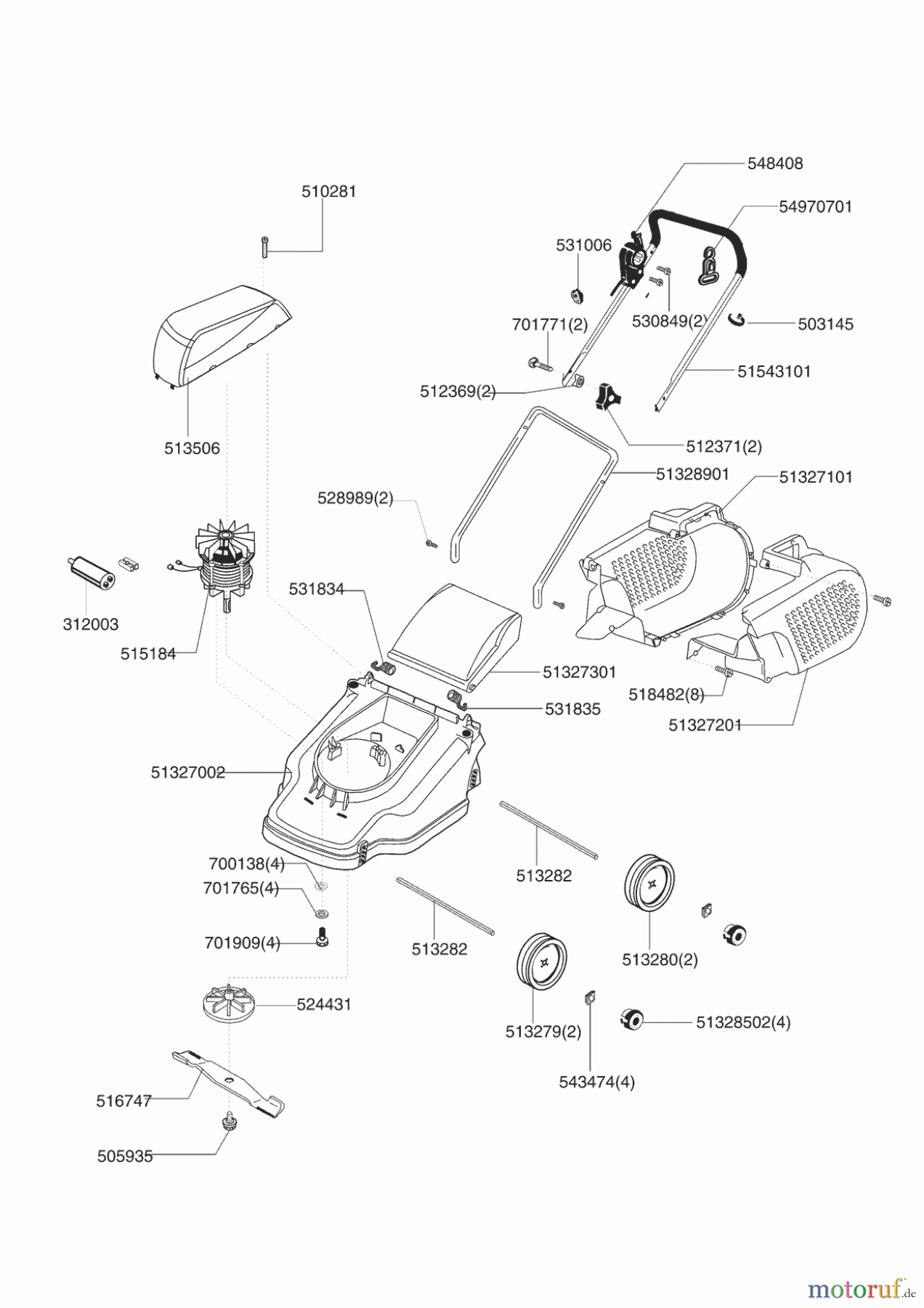 AL-KO Gartentechnik Elektrorasenmäher BEN 3400 E 05/2001 Seite 1