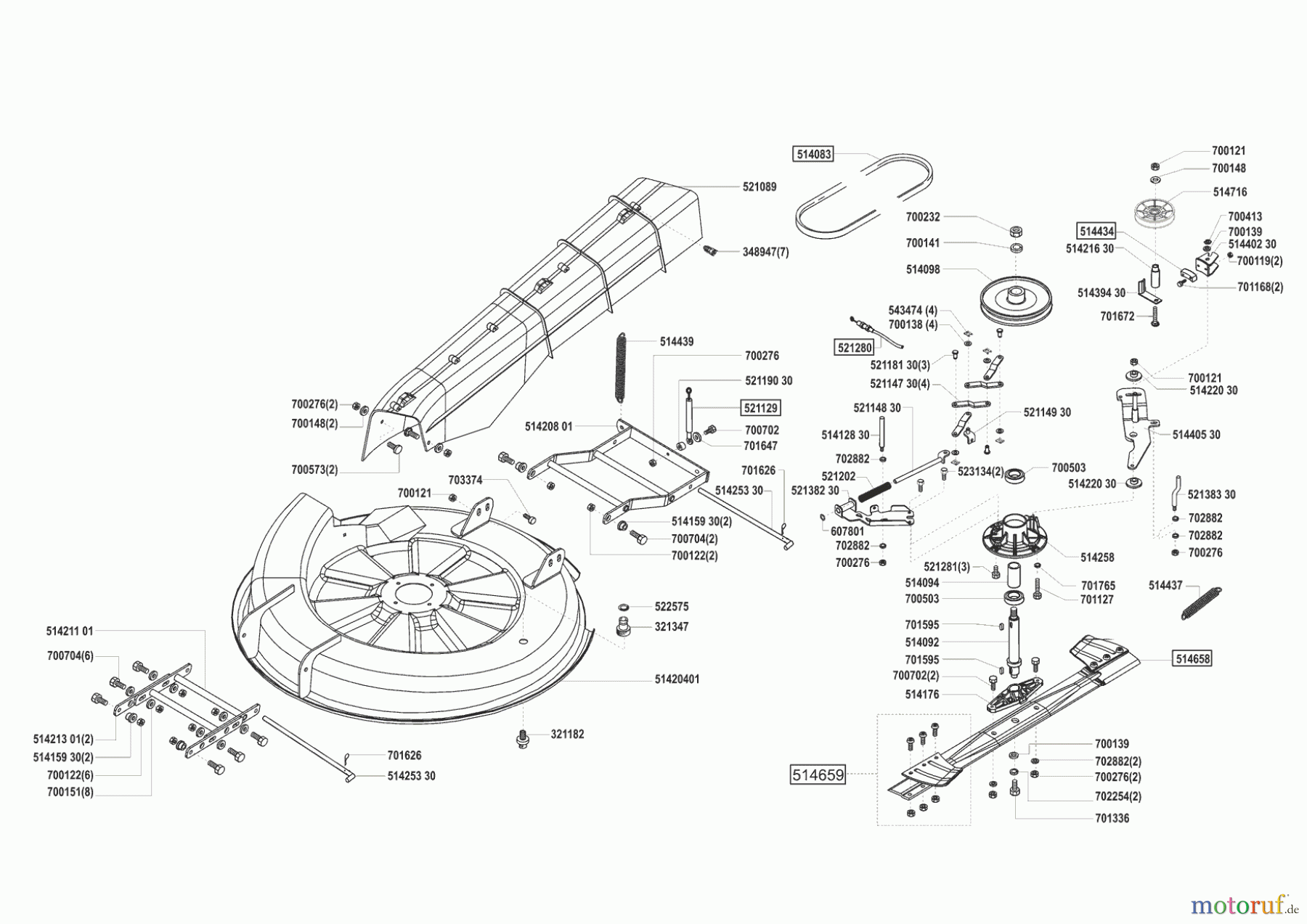 Concord Gartentechnik Rasentraktor T13-85 08/2001 - 01/2002 Seite 5