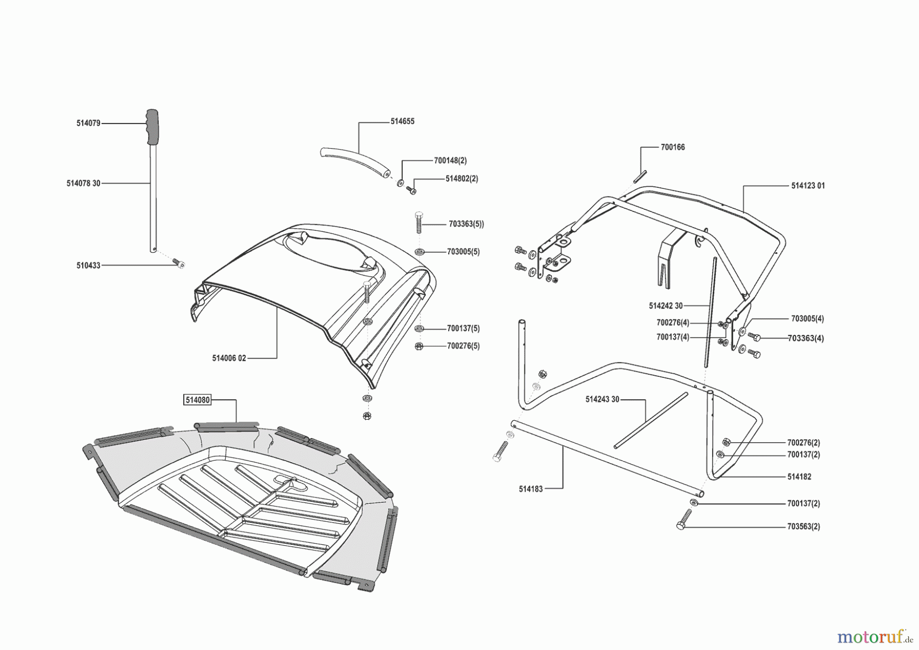 Concord Gartentechnik Rasentraktor T13-85 08/2001 - 01/2002 Seite 7