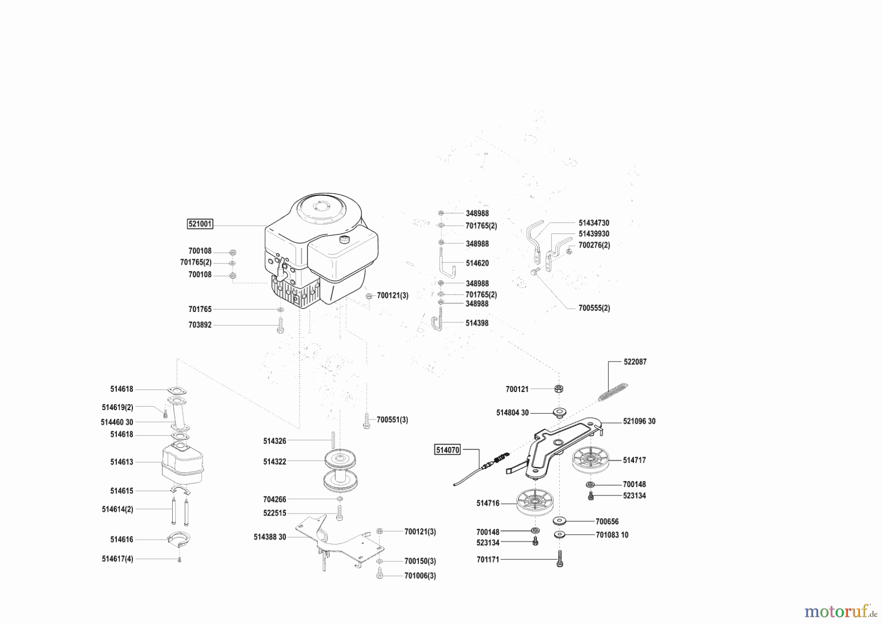  AL-KO Gartentechnik Rasentraktor T-800 08/2001 - 02/2002 Seite 4