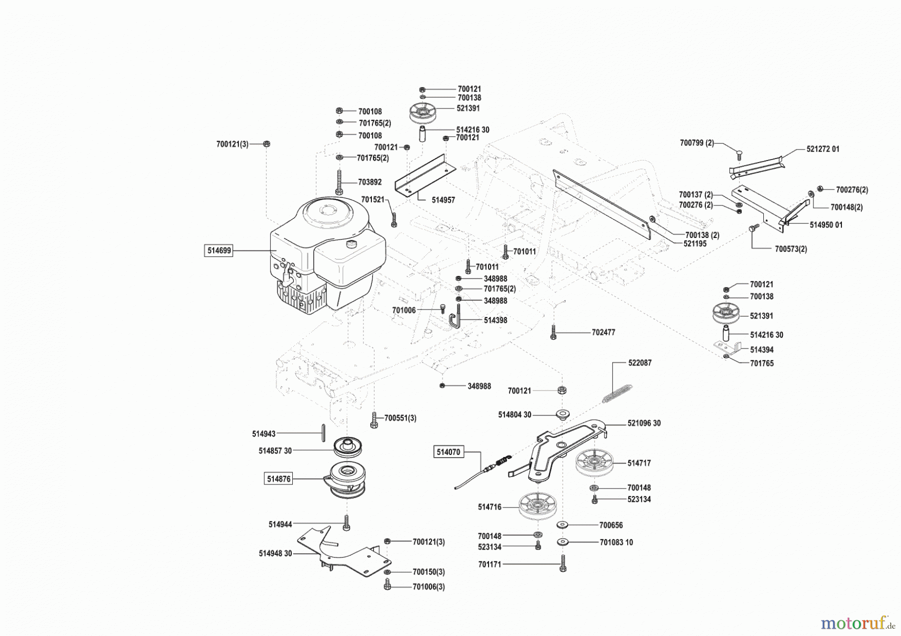 Concord Gartentechnik Rasentraktor T 13-102 HD 08/2001 - 02/2002 Seite 4