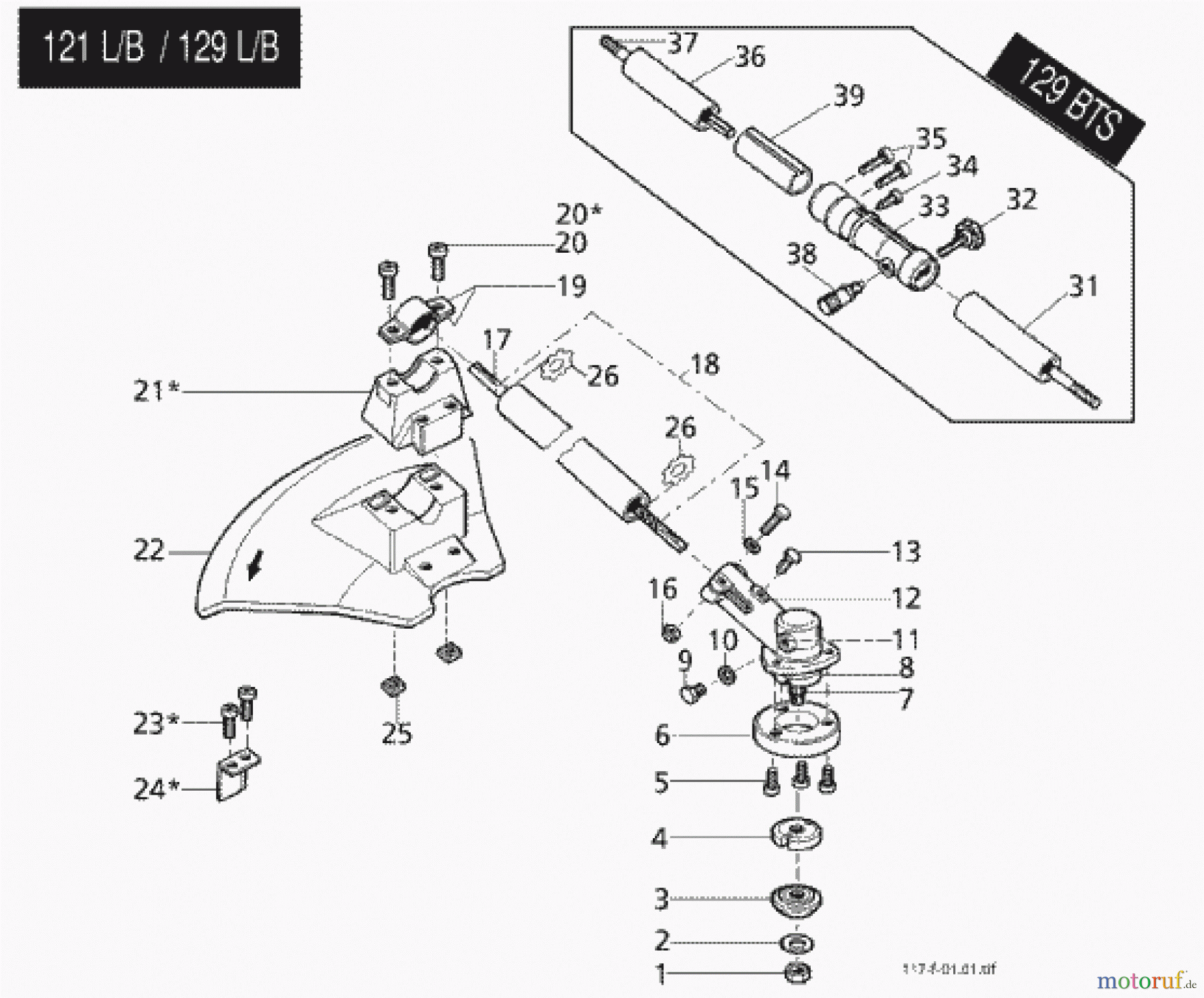  Solo by AL-KO Gartentechnik Motorsensen 129 ET 092001 Druck 9 117 700 09/2001 [SN: ET 092001 Druck 9 117 700] - 00/2006 [SN: ET 102006 Druck 9 121 702] Seite 5
