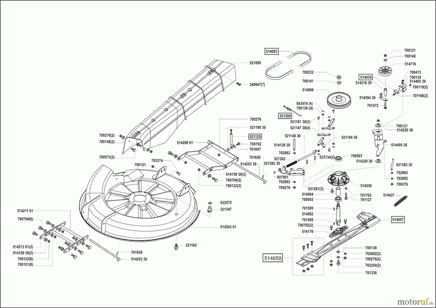  AL-KO Gartentechnik Rasentraktor T 10 12/2001 - 02/2002 Seite 5