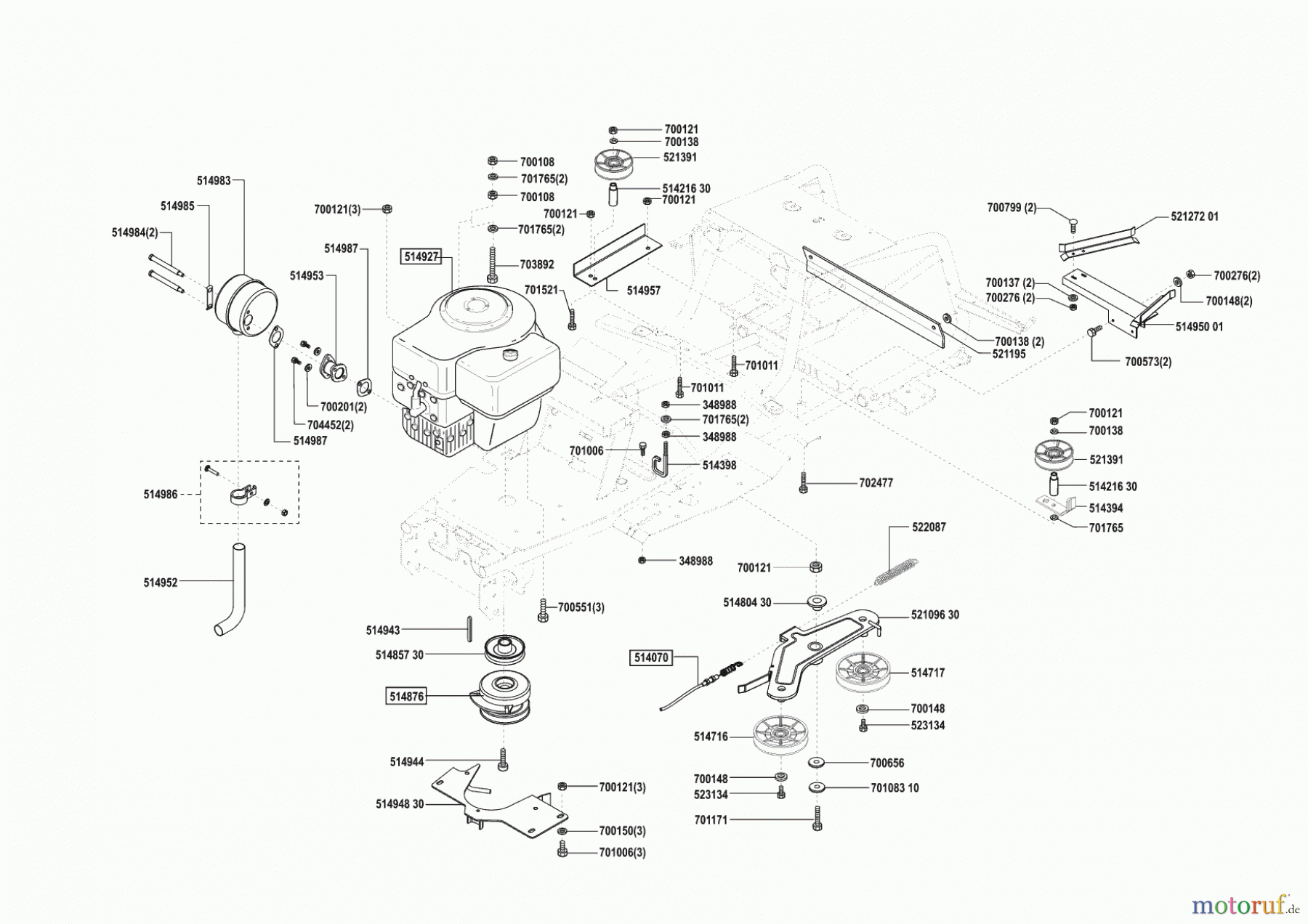 Concord Gartentechnik Rasentraktor T17-102 HD 01/2002 - 10/2002 Seite 4