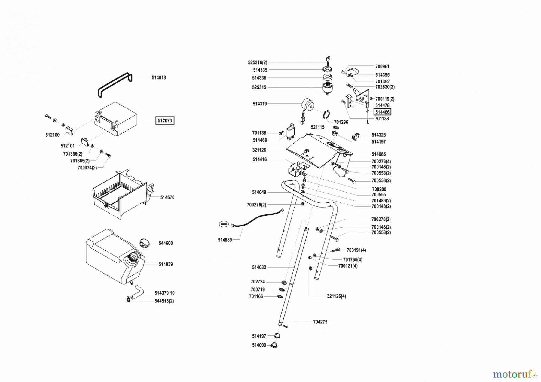 AL-KO Gartentechnik Rasentraktor T 900 ab 01/2002 Seite 6