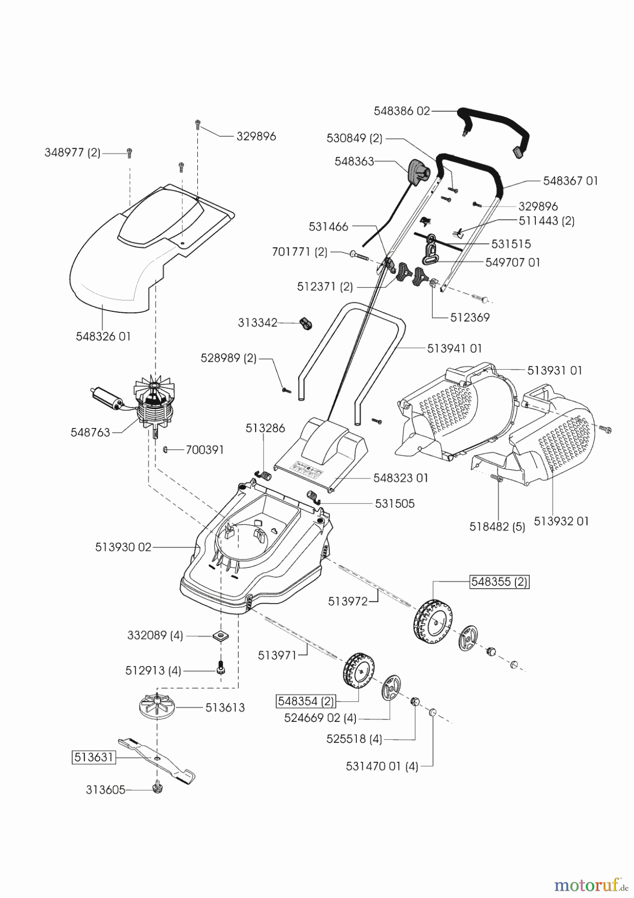  Top Garden Gartentechnik Elektrorasenmäher 40 E 01/2002 - 11/2002 Seite 1