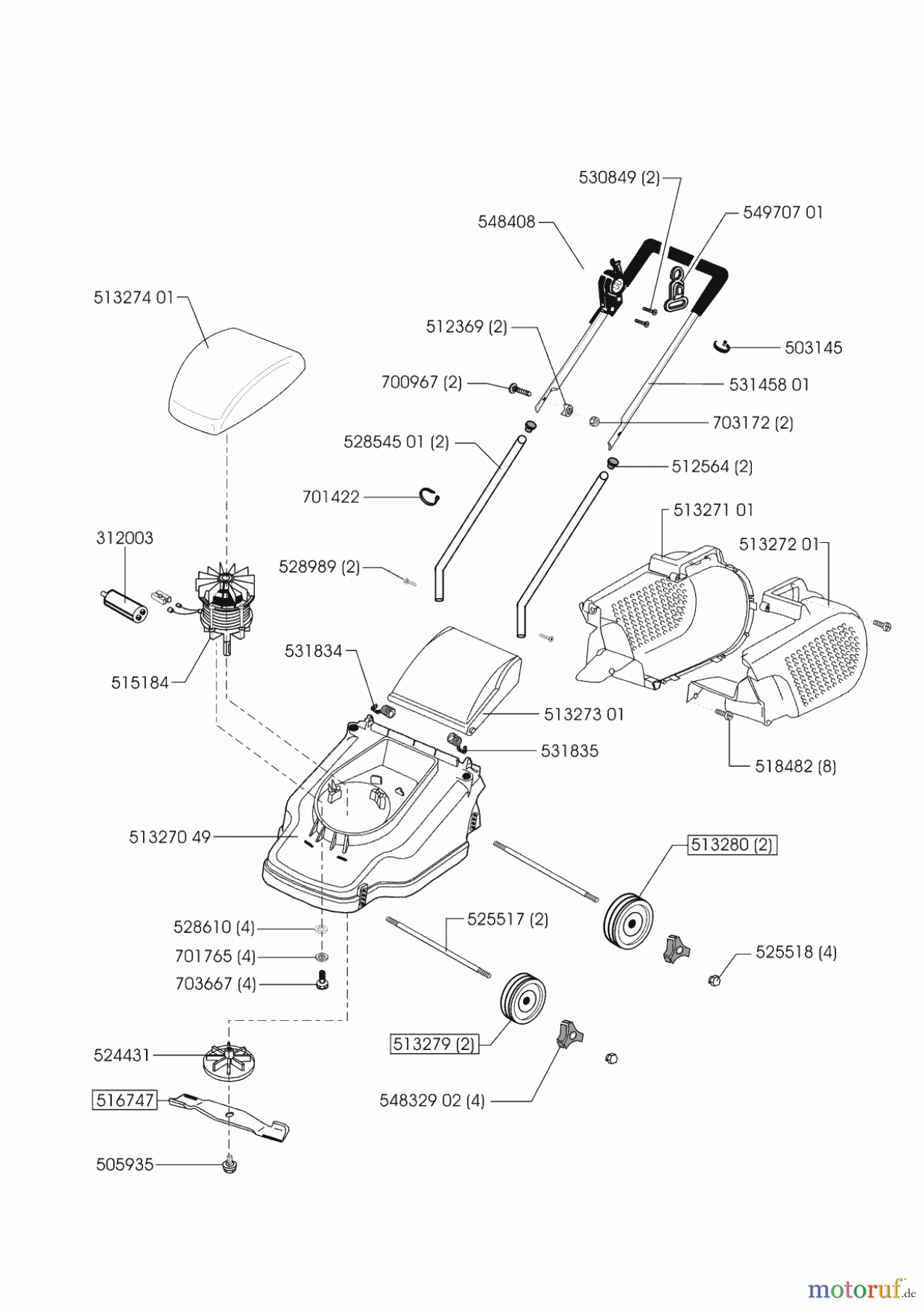  Greenstyler Gartentechnik Elektrorasenmäher 9032 E Promo 01/2002 - 11/2002 Seite 1